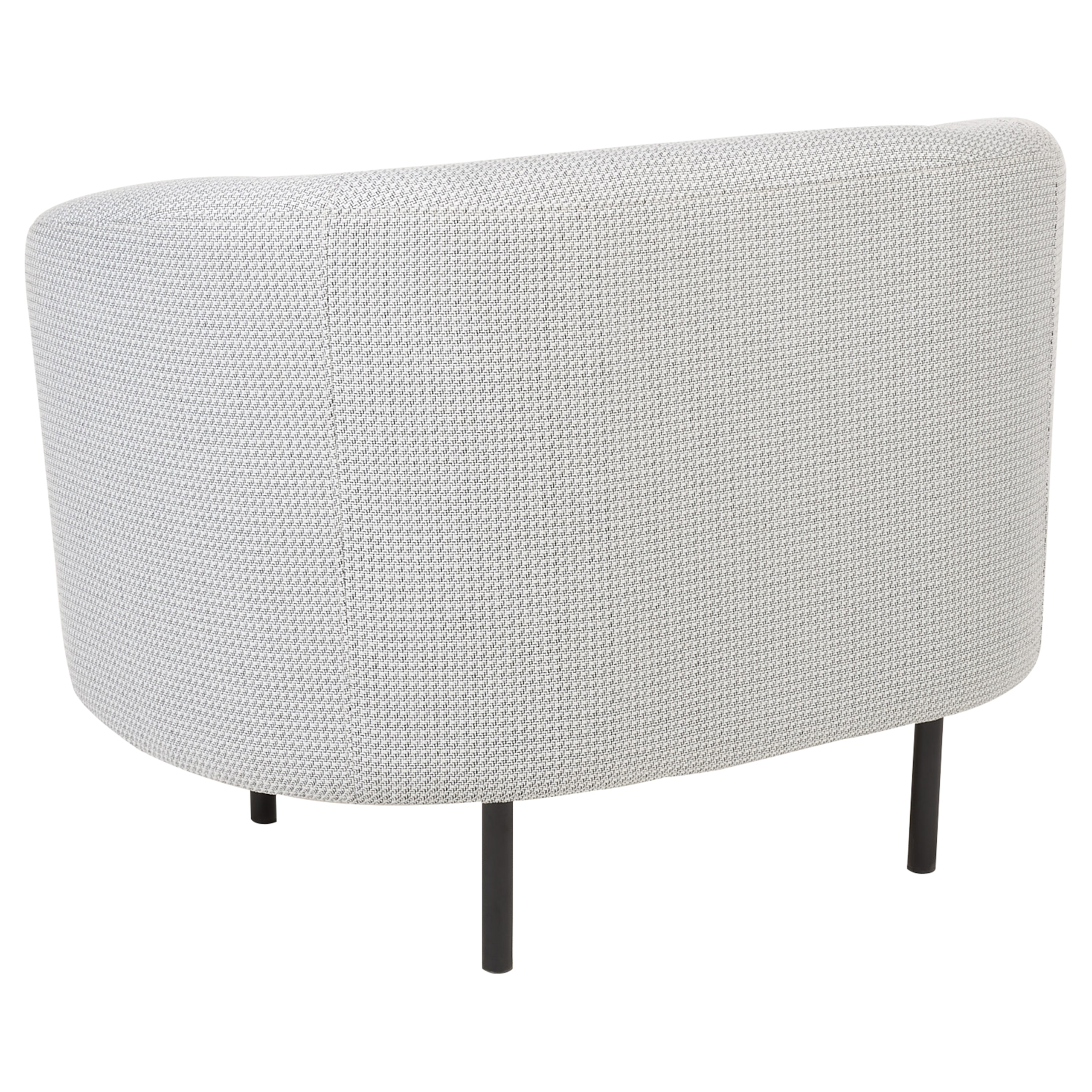 Fotoliu LOEN  Negru/Alb [5]