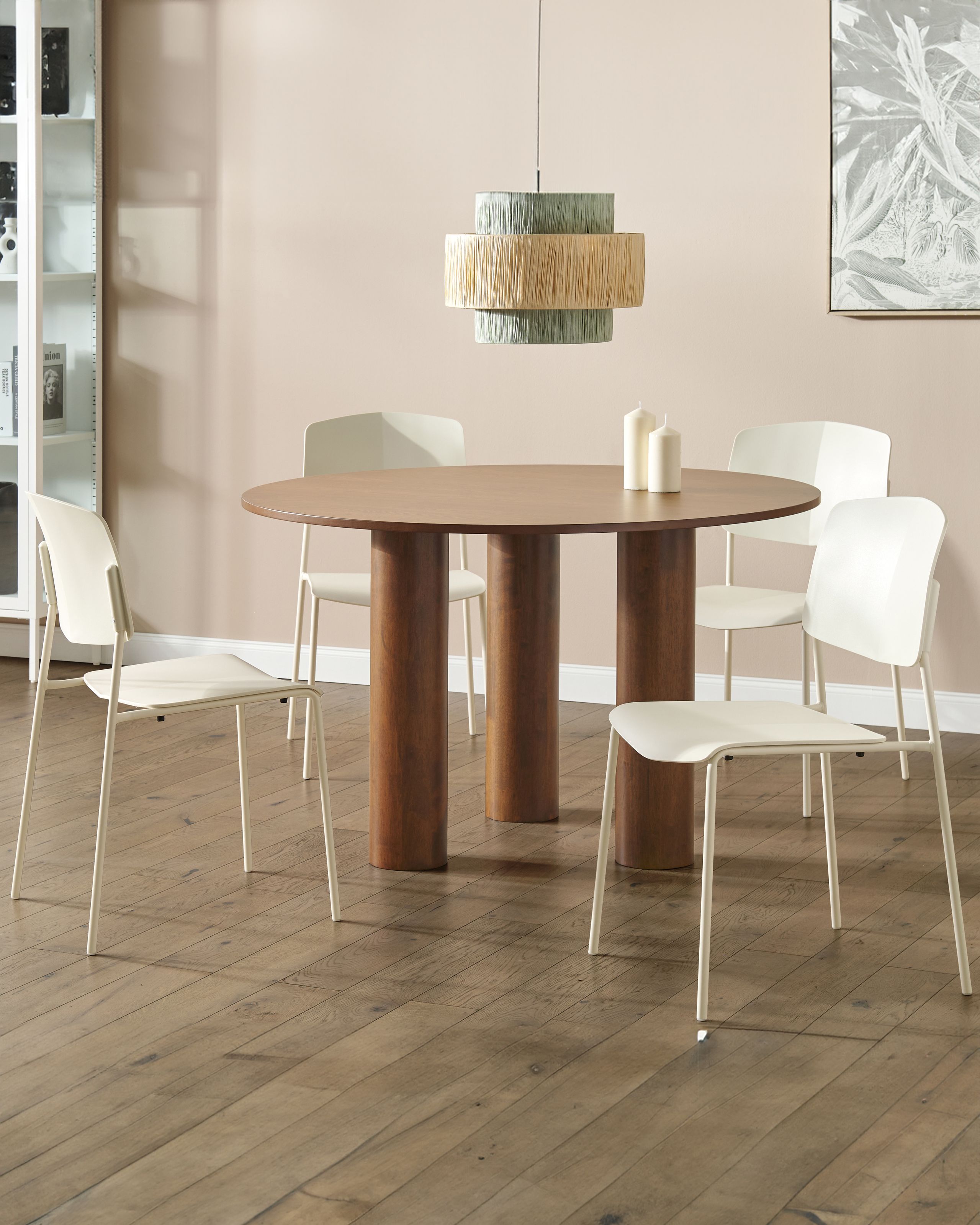 Scaun dining - Set de 4 scaune dining ASTORIA Bej