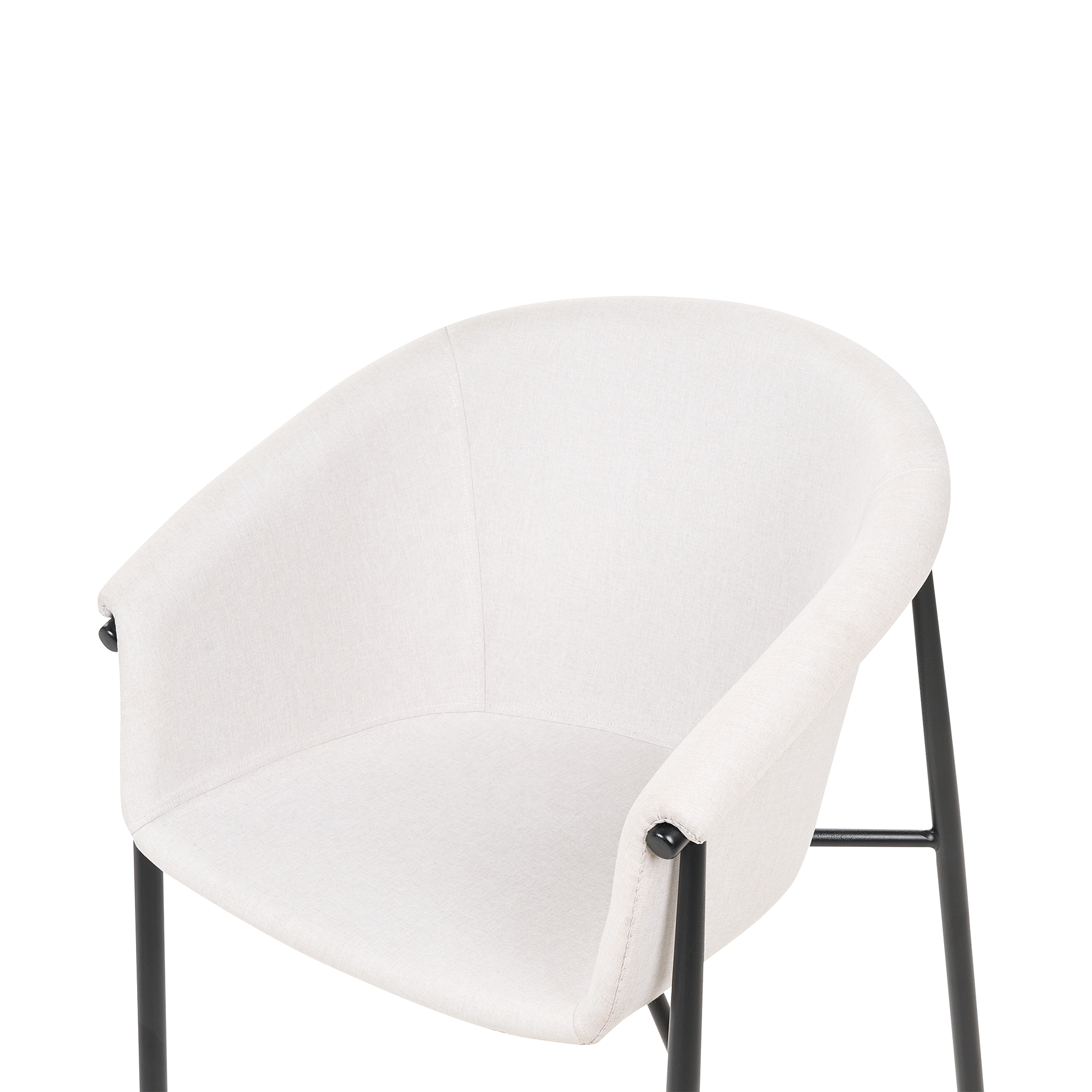 Set de 2 scaune dining AMES Bej deschis [7]