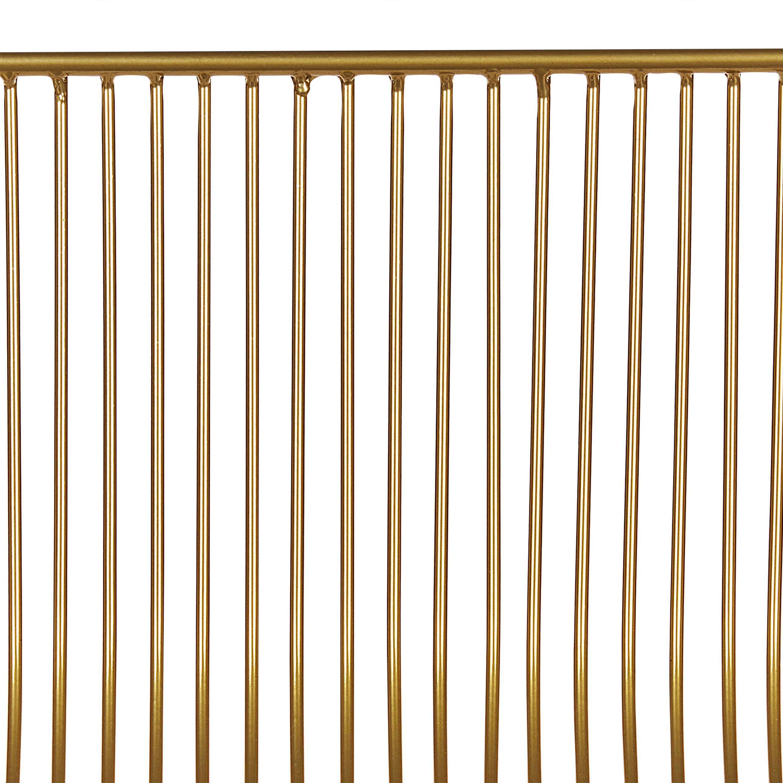 Set of 2 bar stools FREDONIA Metal Gold [9]