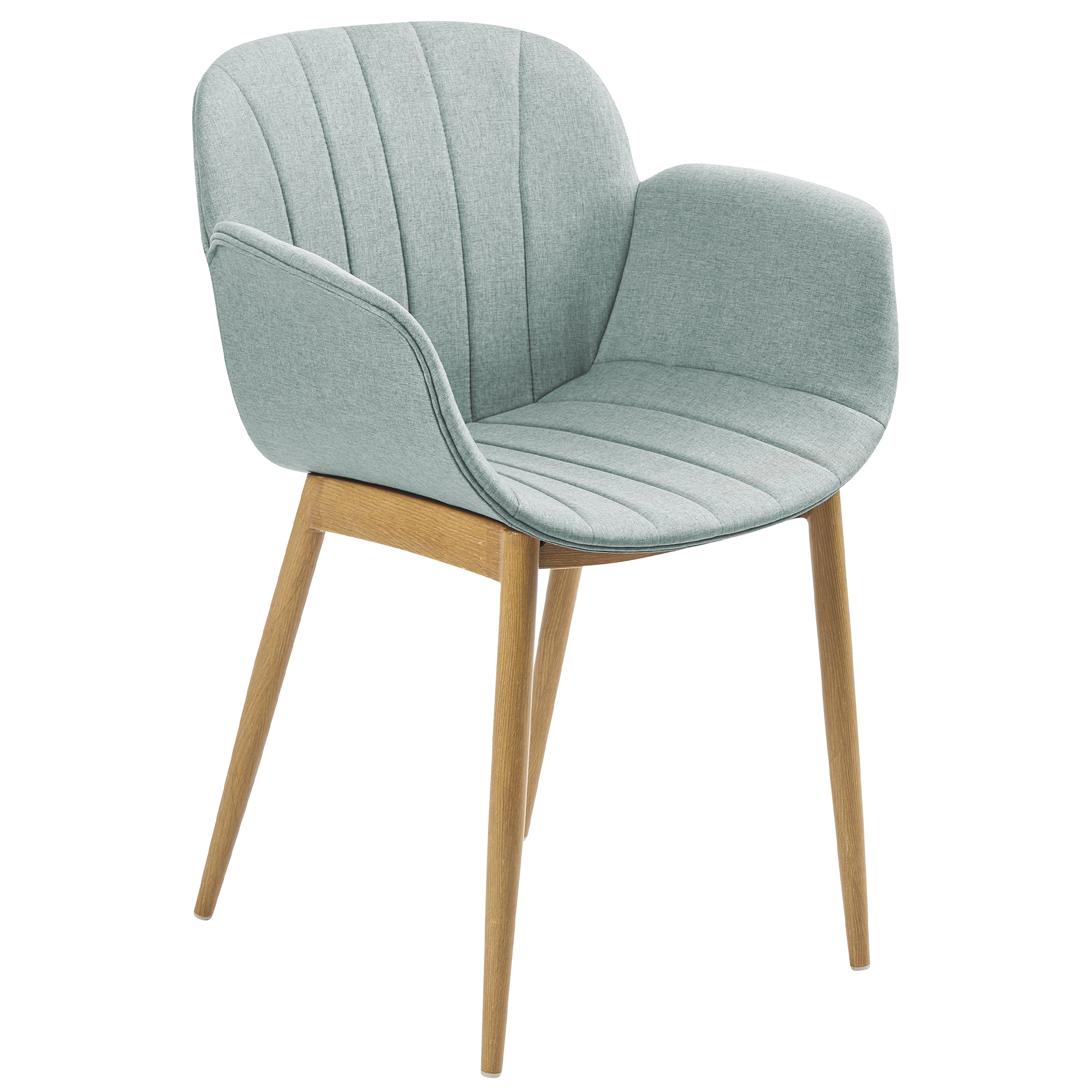 Set of 2 dining chairs ALICE Mint green [4]