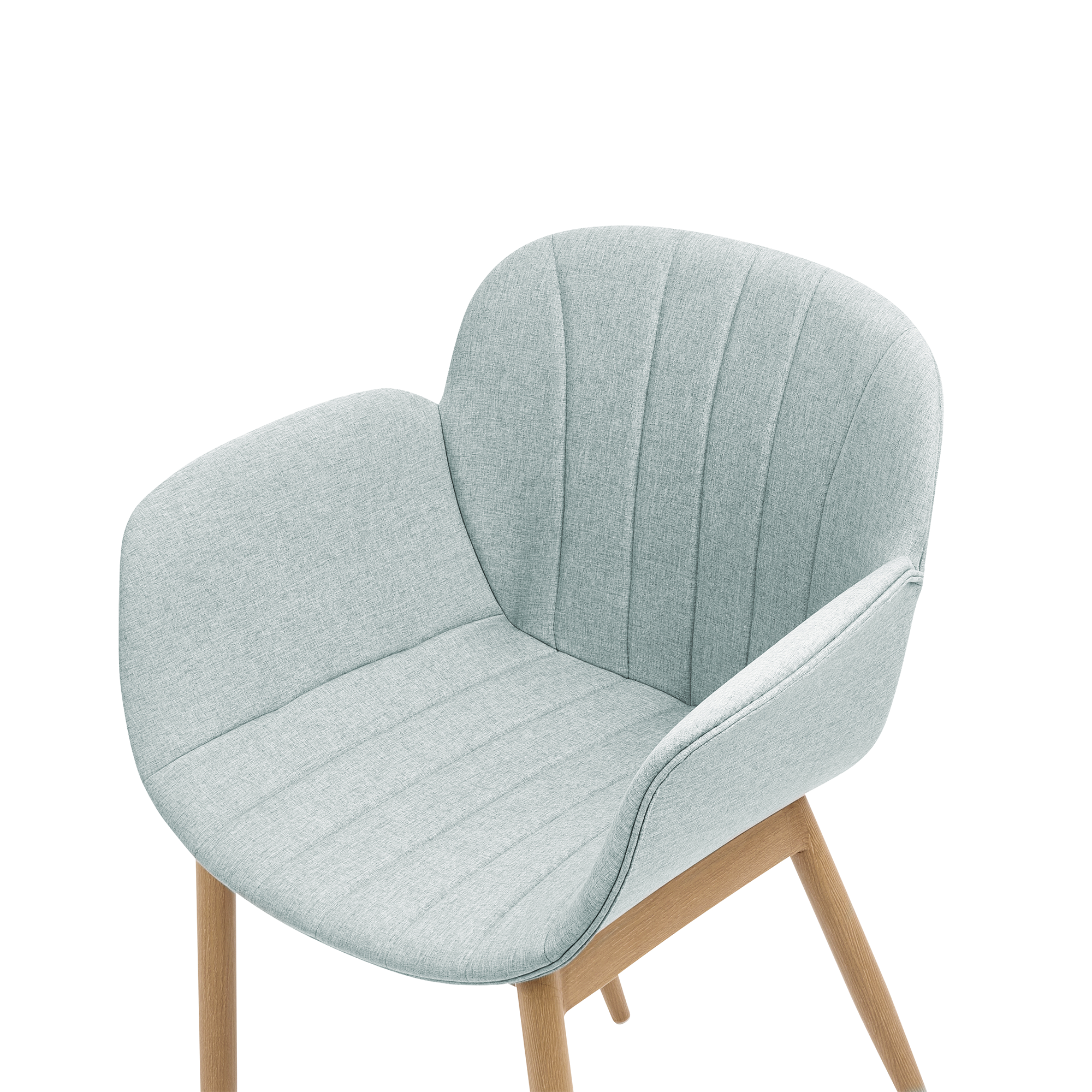 Set of 2 dining chairs ALICE Mint green [7]