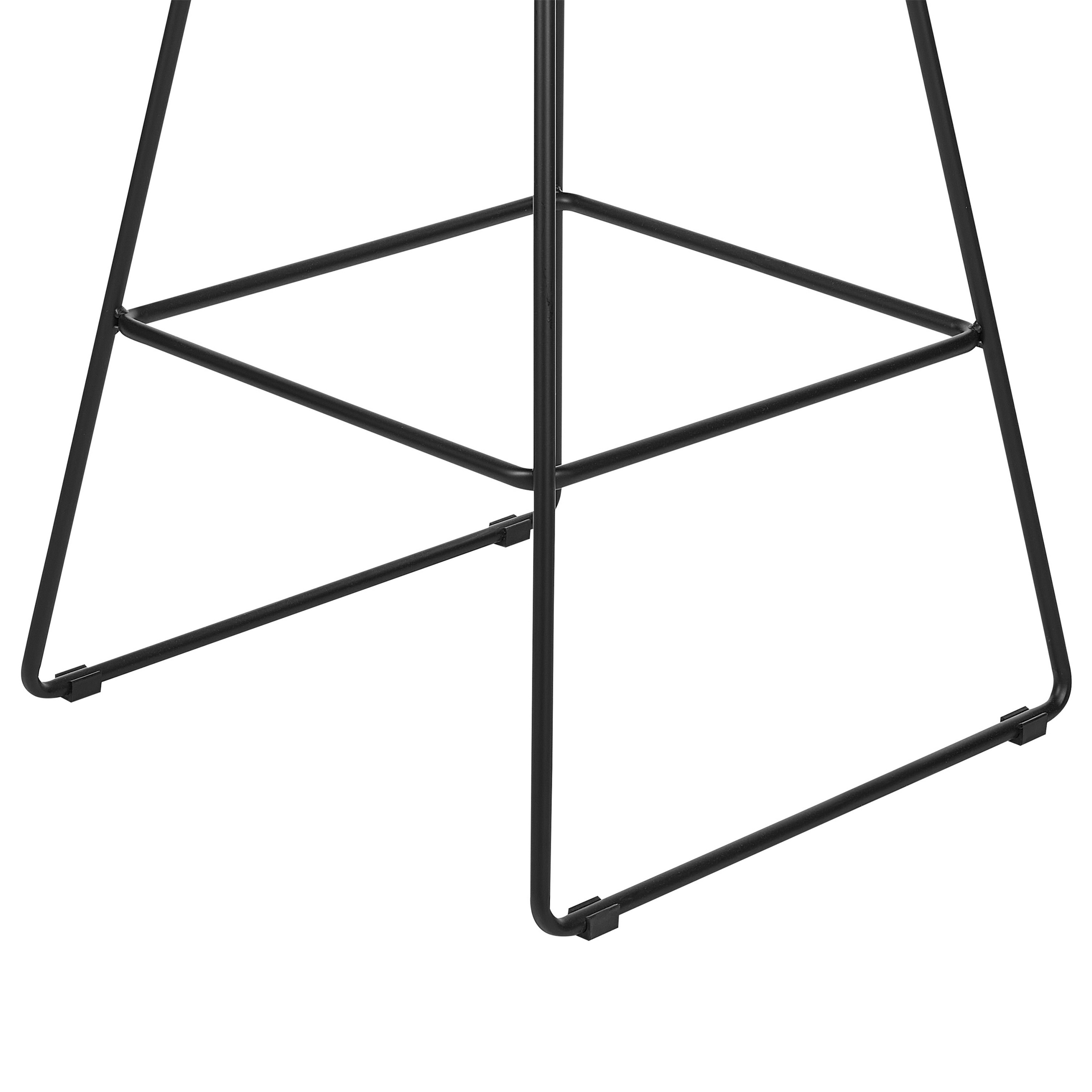 Set of 2 Bar Chairs FREDONIA Metal Black [8]