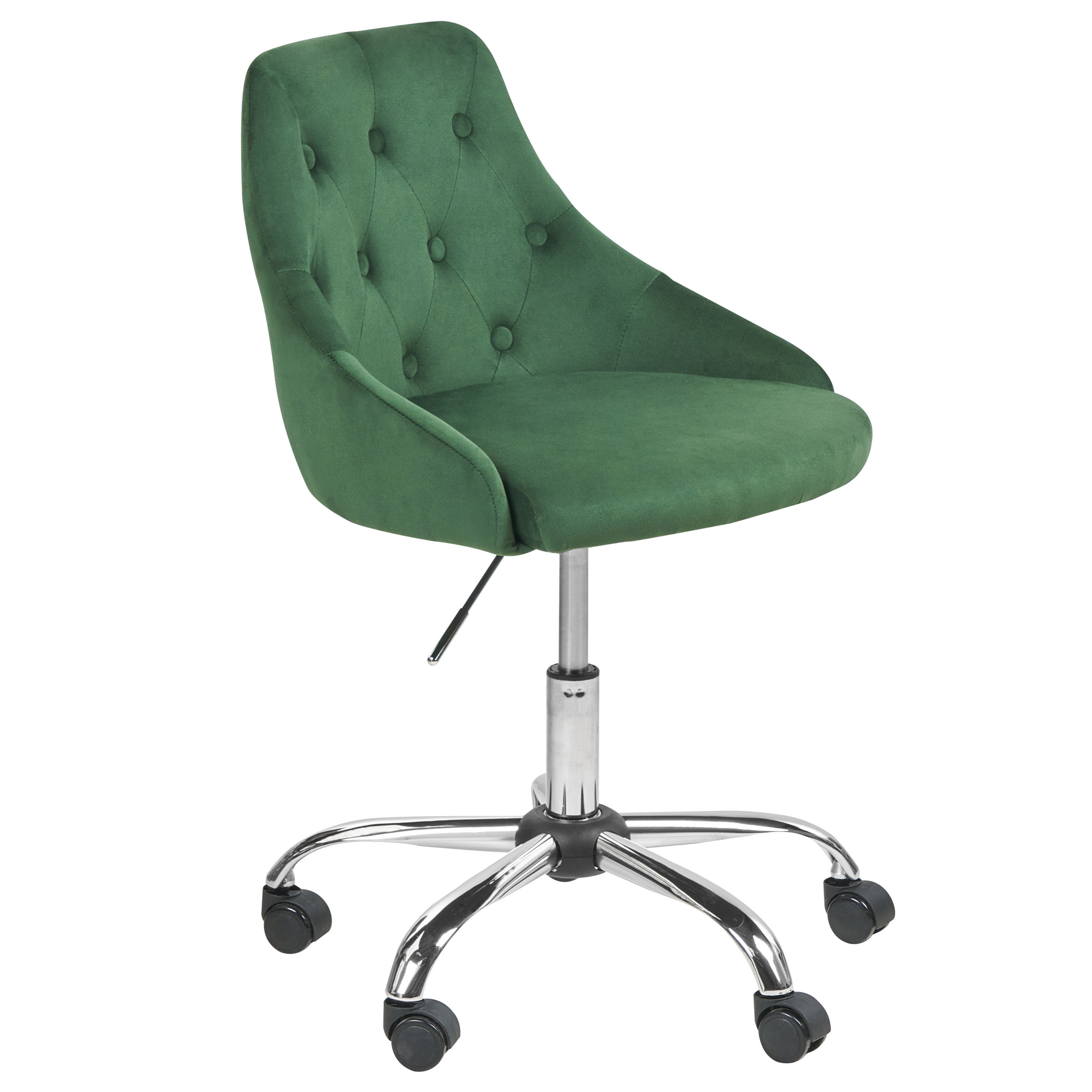 Office chair PARRISH Emerald Green Velvet [2]