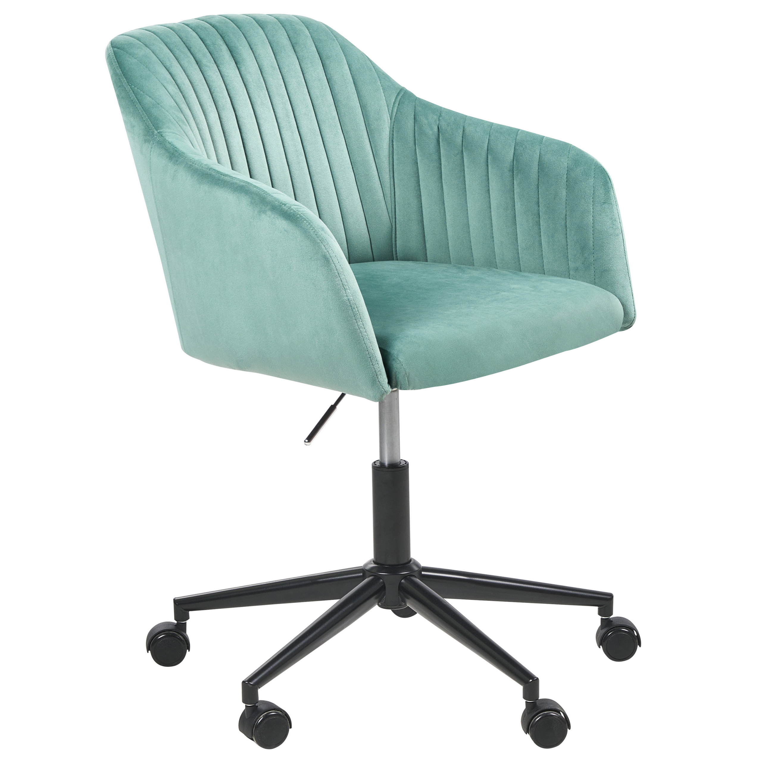 VENICE Office Chair Velvet Mint Green [2]