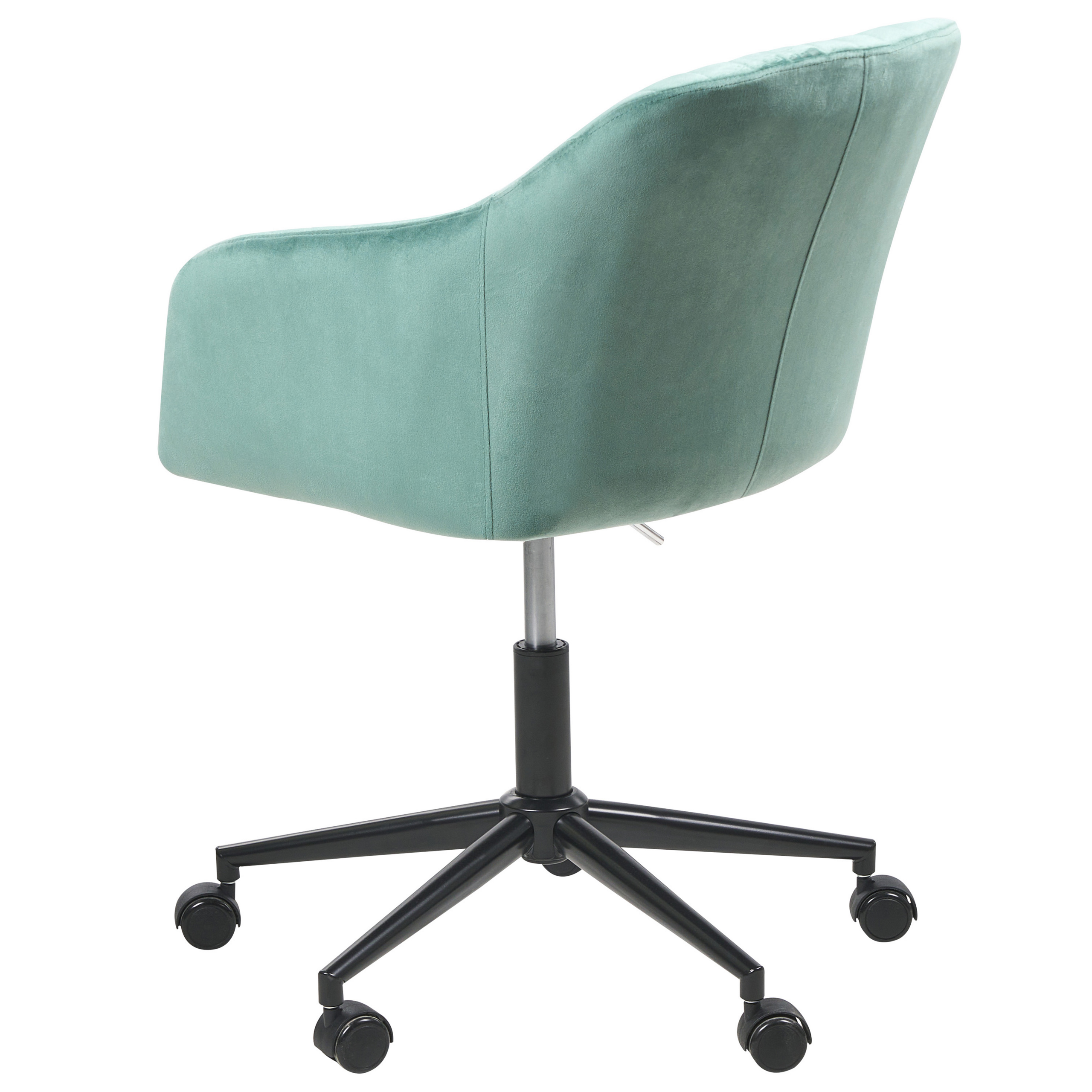 VENICE Office Chair Velvet Mint Green [6]