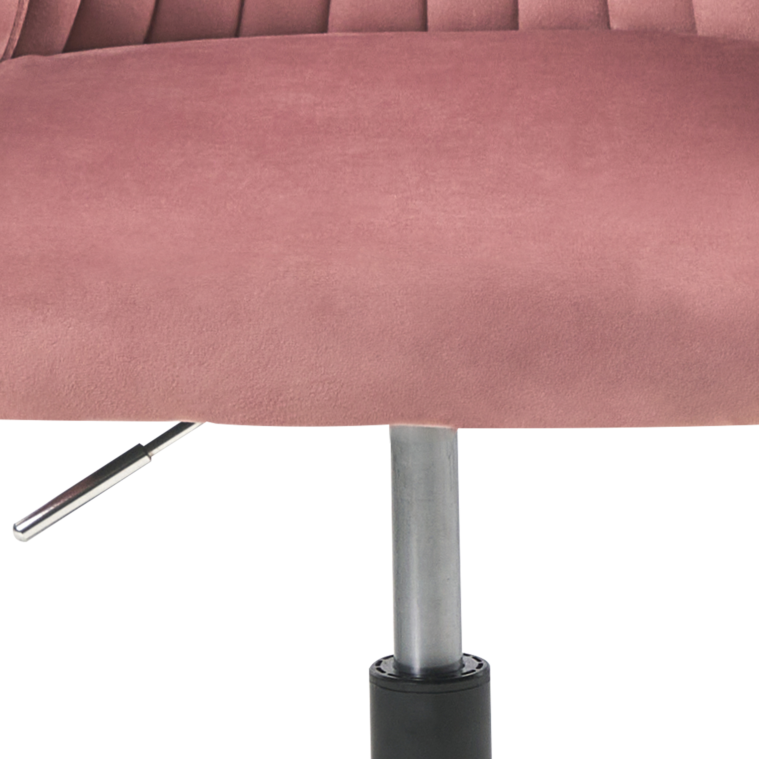 Office Chair VENICE Velvet Pink [8]