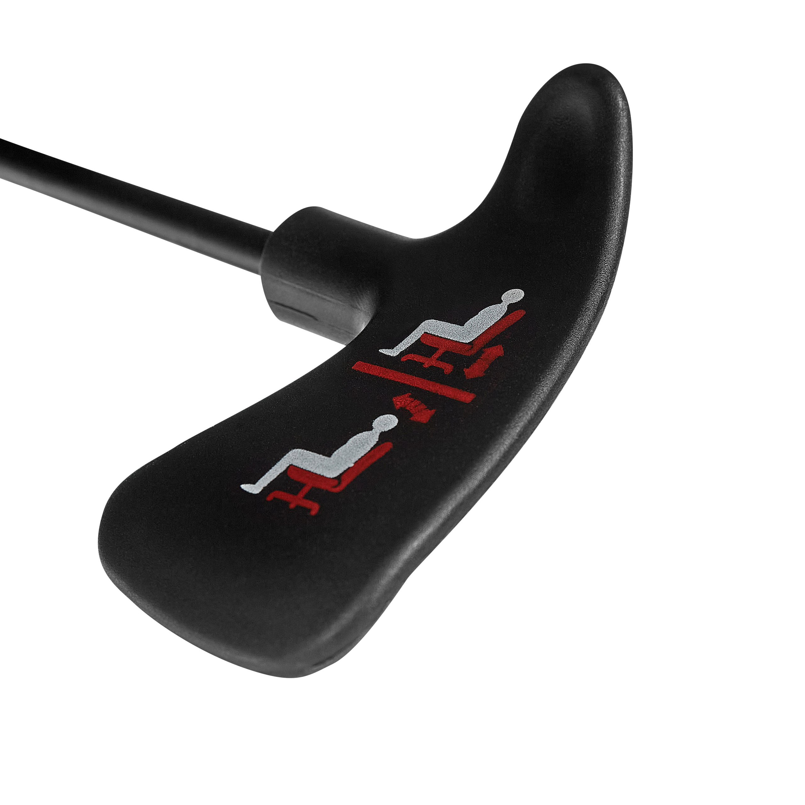 DIAMOND massage armchair with heating function Natural leather Black [9]