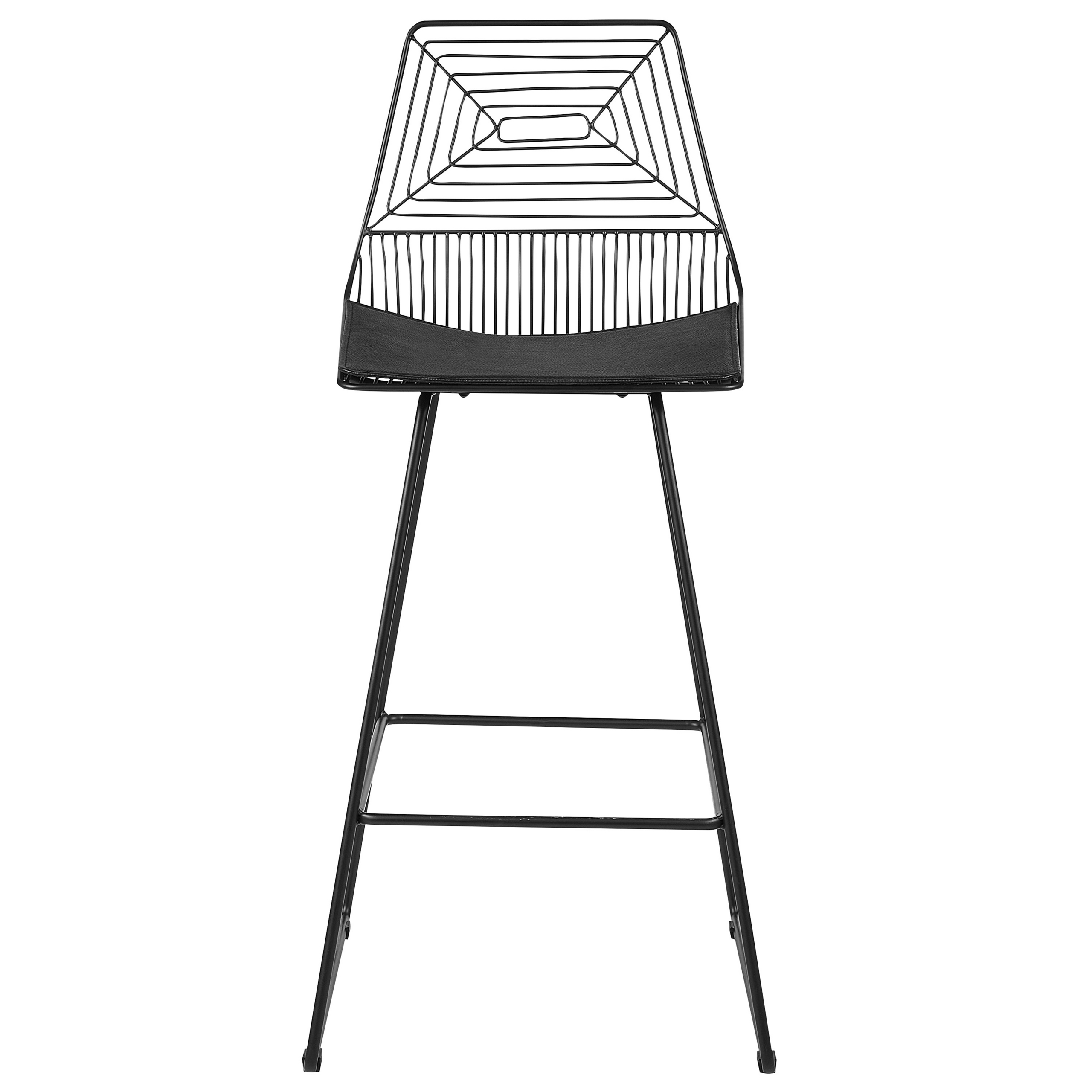 Set of 2 Bar Chairs BISBEE Metal Black [5]