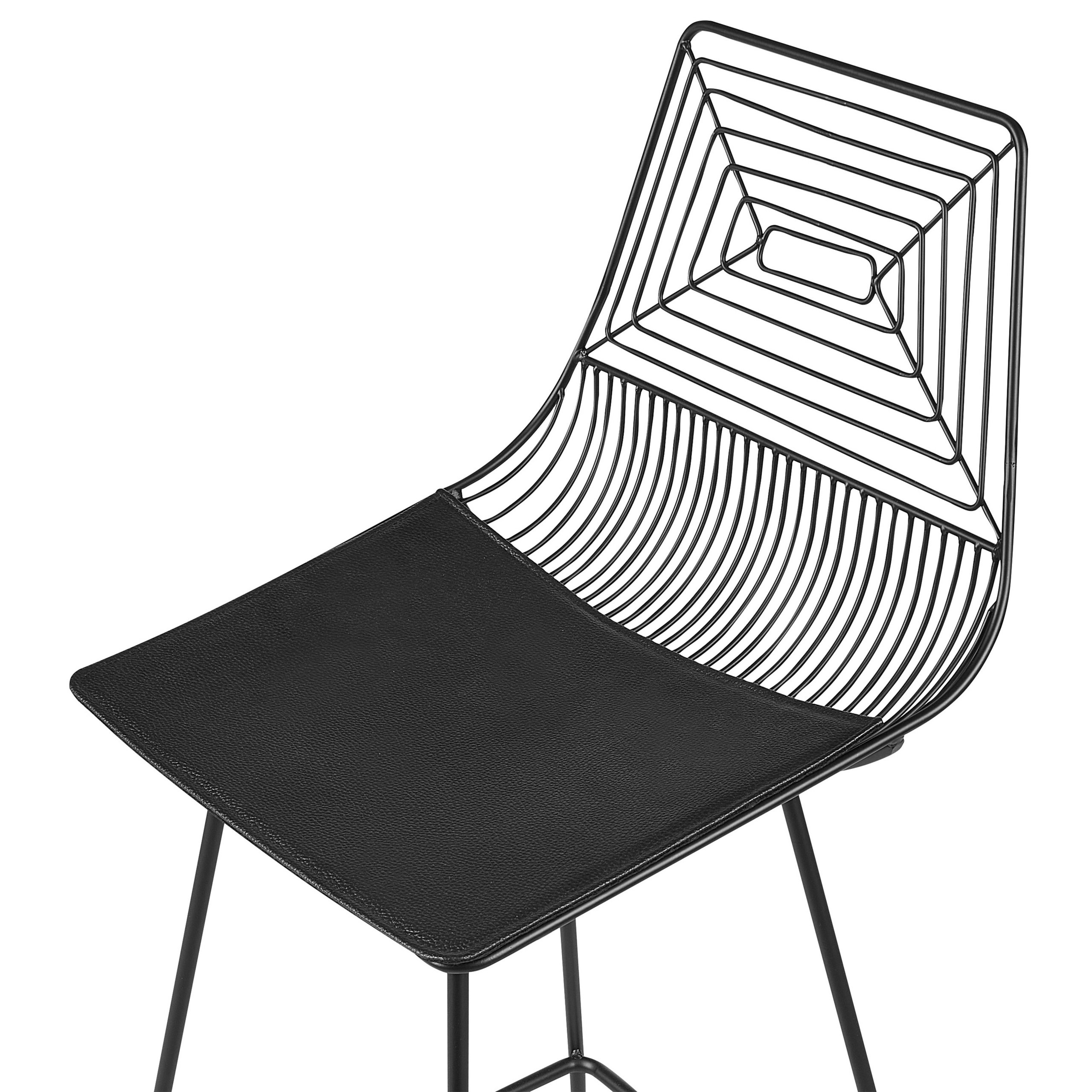 Set of 2 Bar Chairs BISBEE Metal Black [7]