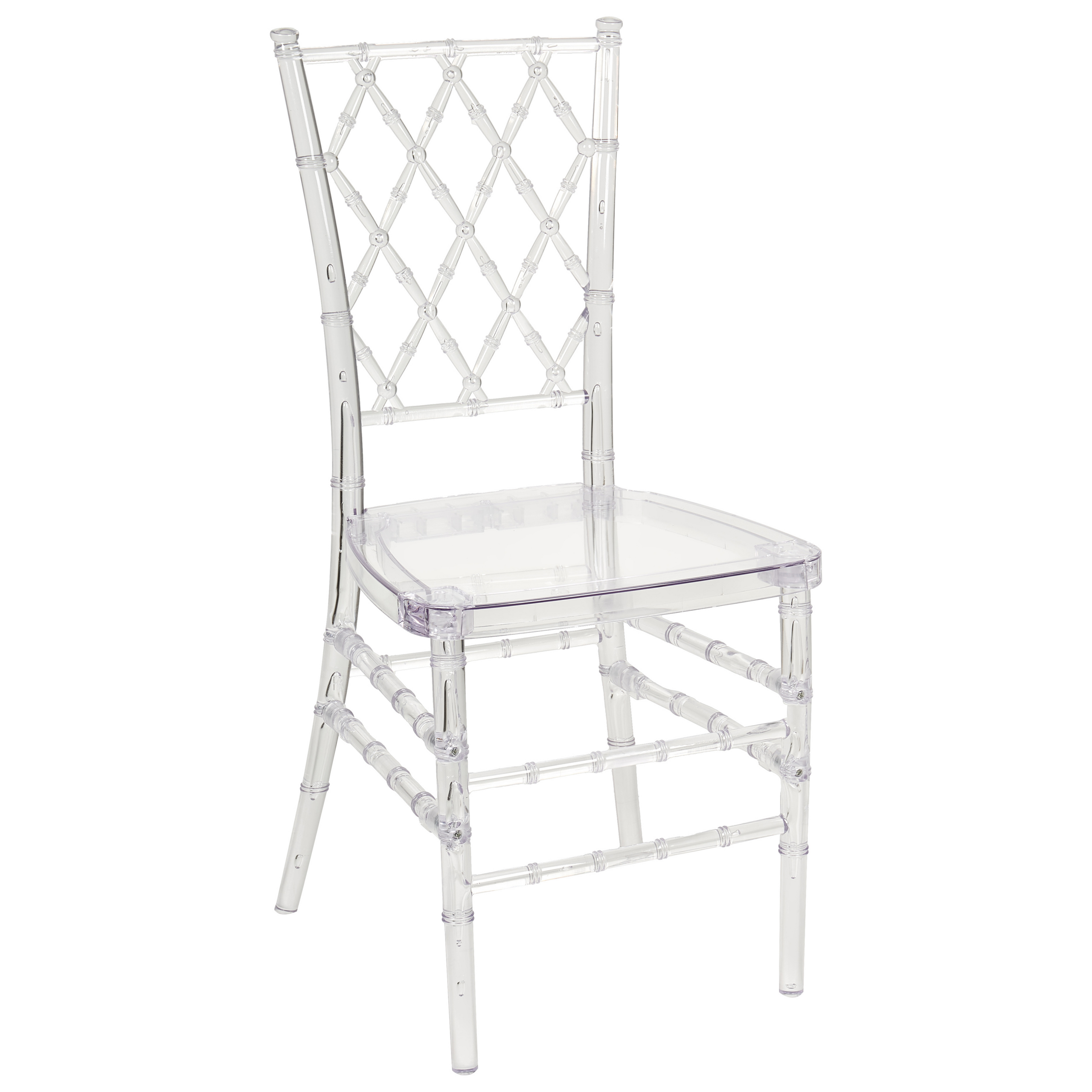 Set of 2 dining chairs CLARION Transparent [4]