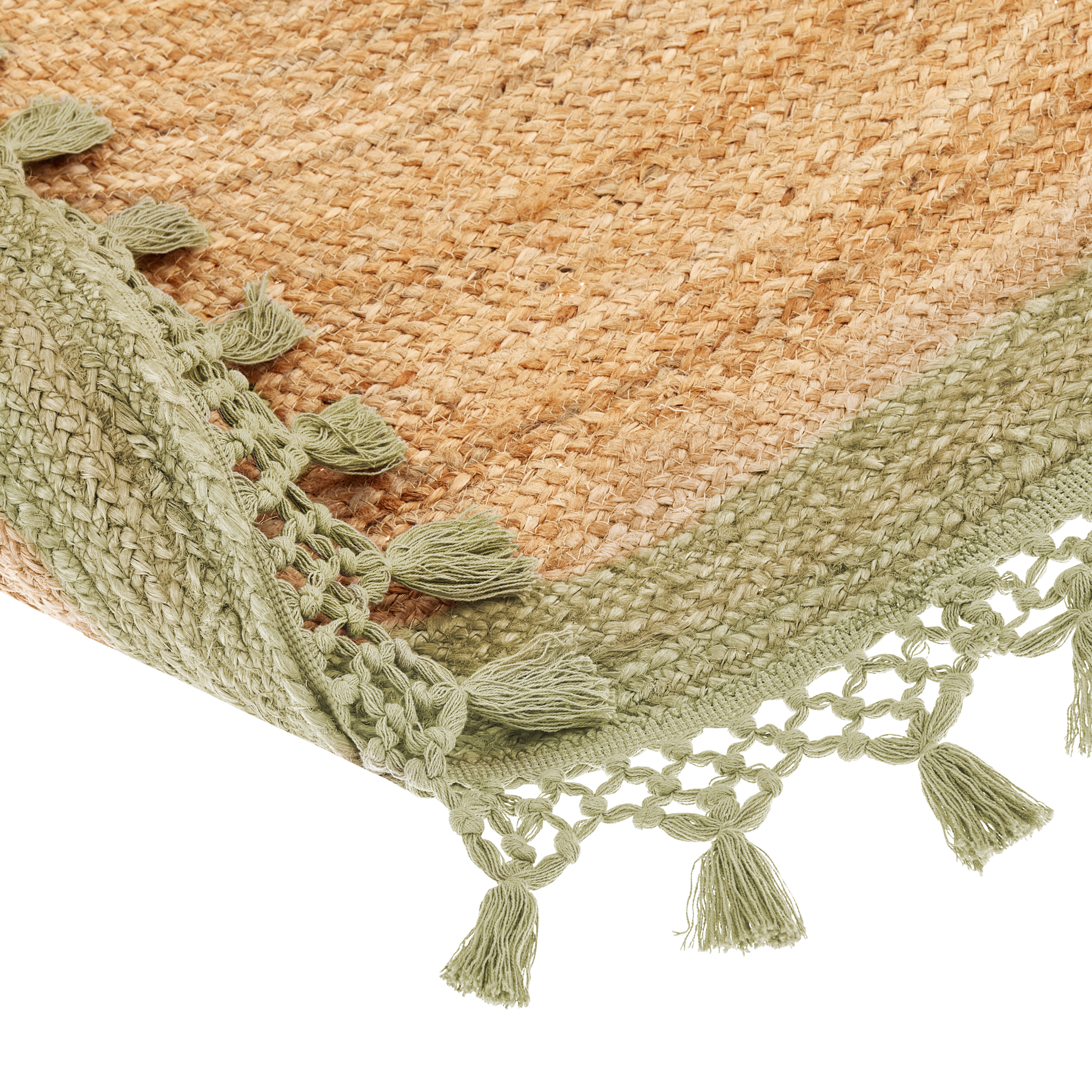 Carpet MARTS Green ø 140 cm Jute [6]