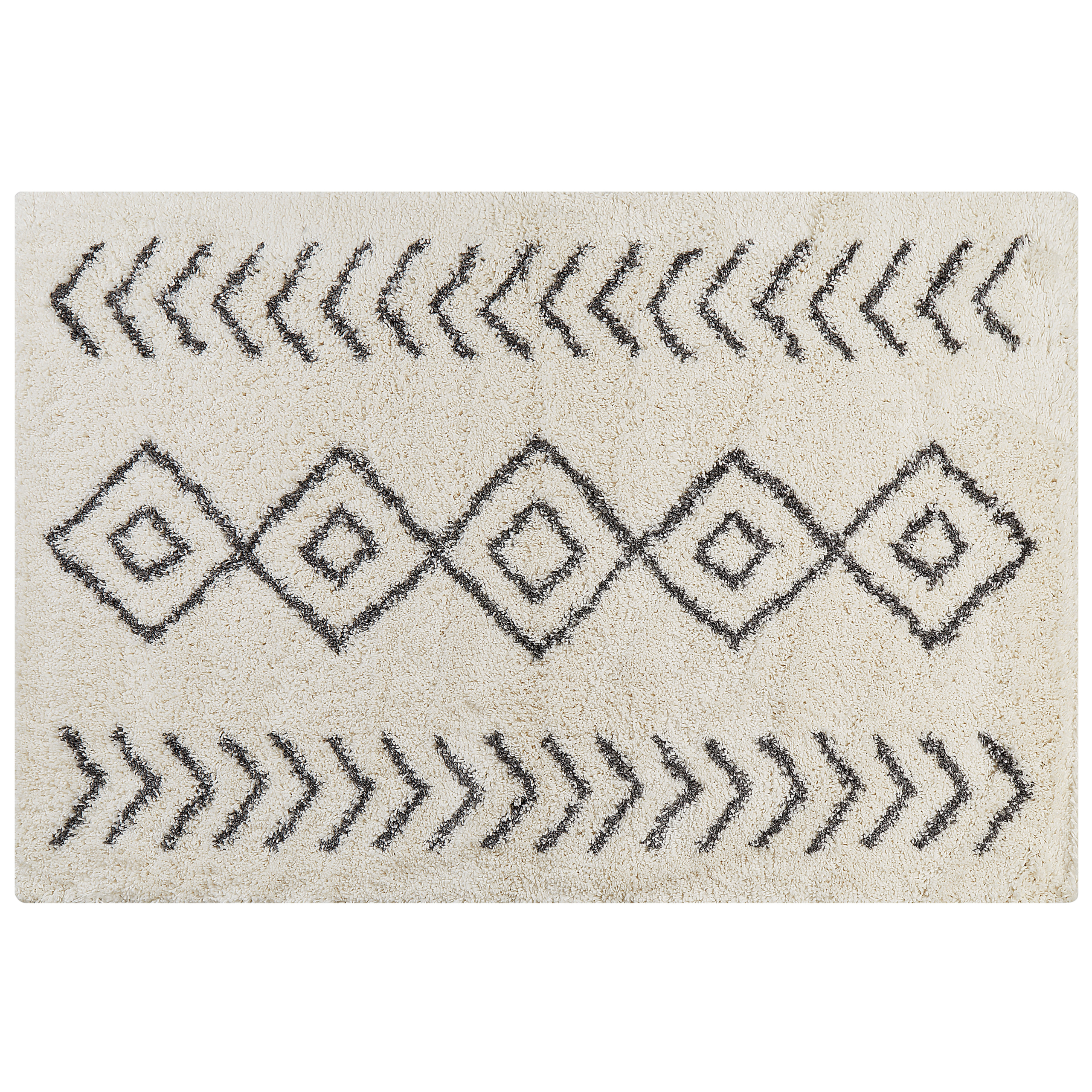 Covor shaggy AYRUM Bej deschis 200 x 300 cm [4]