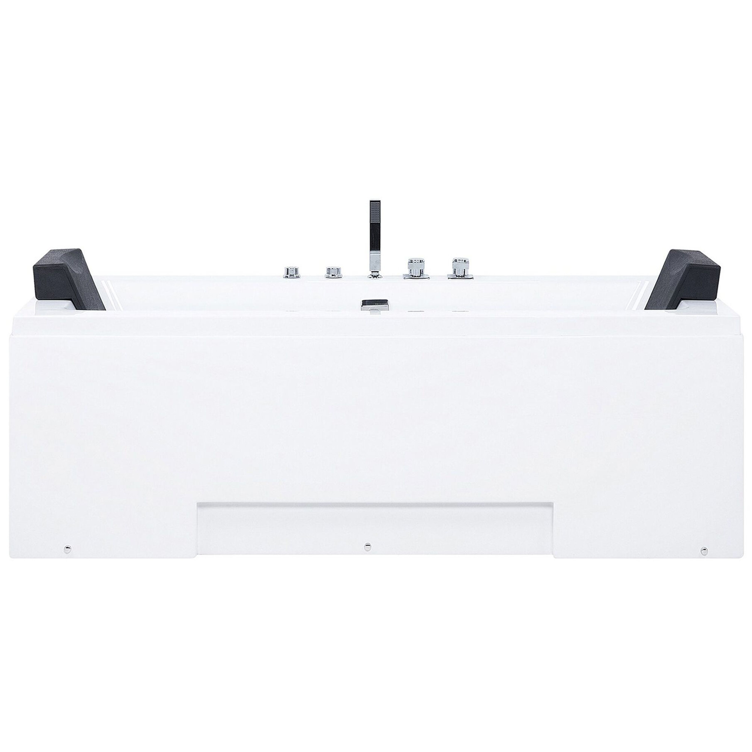 Cadă de colț LED cu hidromasaj GALLEY 170 x 75 cm Alb [5]