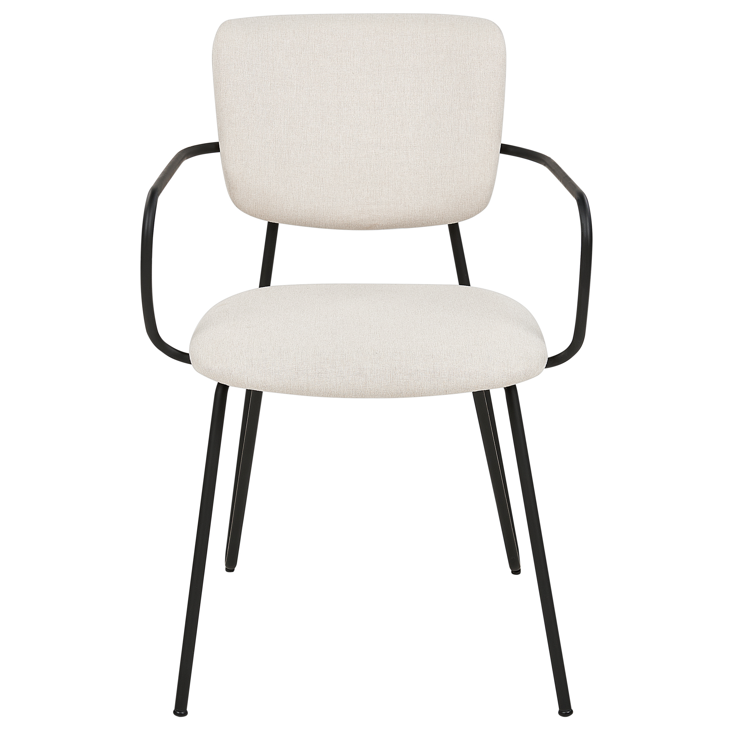 Set of 2 ELKO Dining Chairs Off-White [5]
