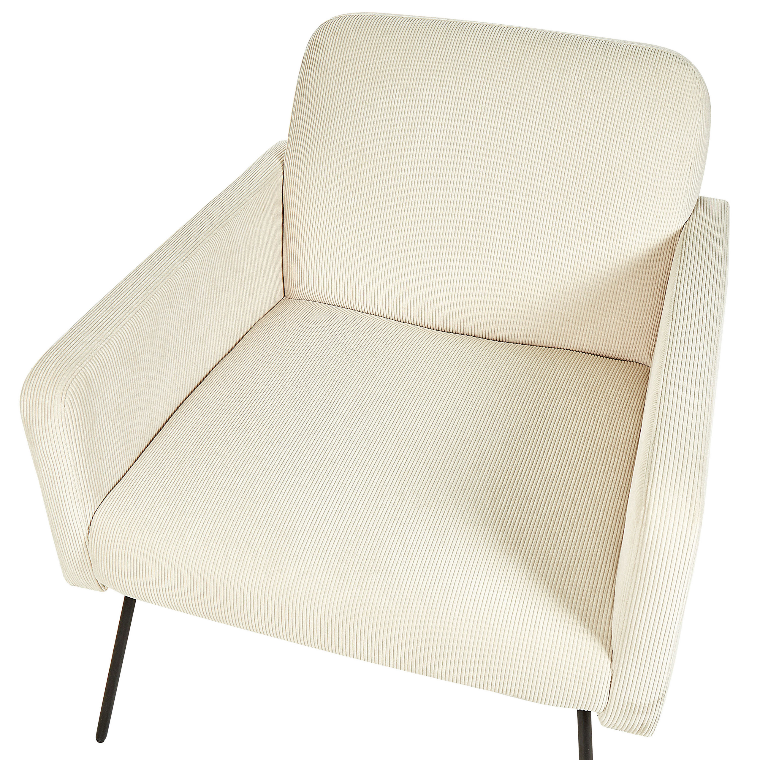 Fotoliu NARKEN Velur Bej deschis [6]