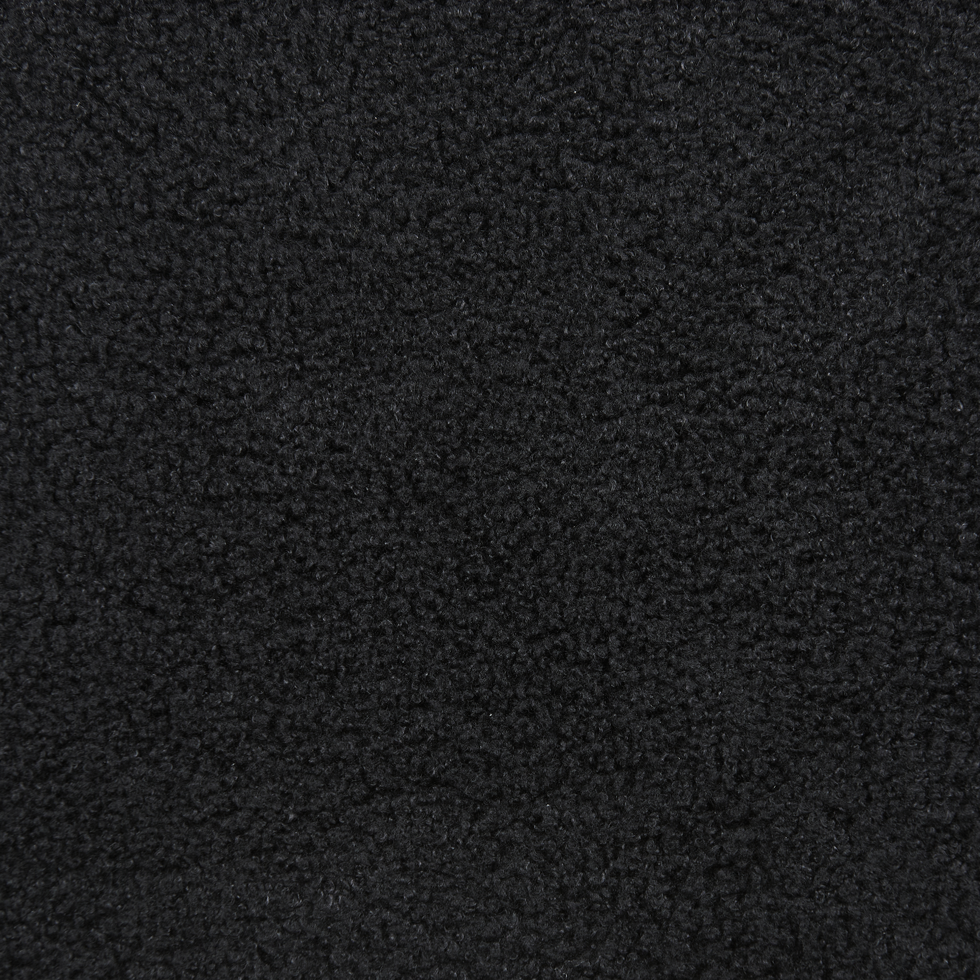 Set of 2 dining chairs LUANA Boucle Black [10]