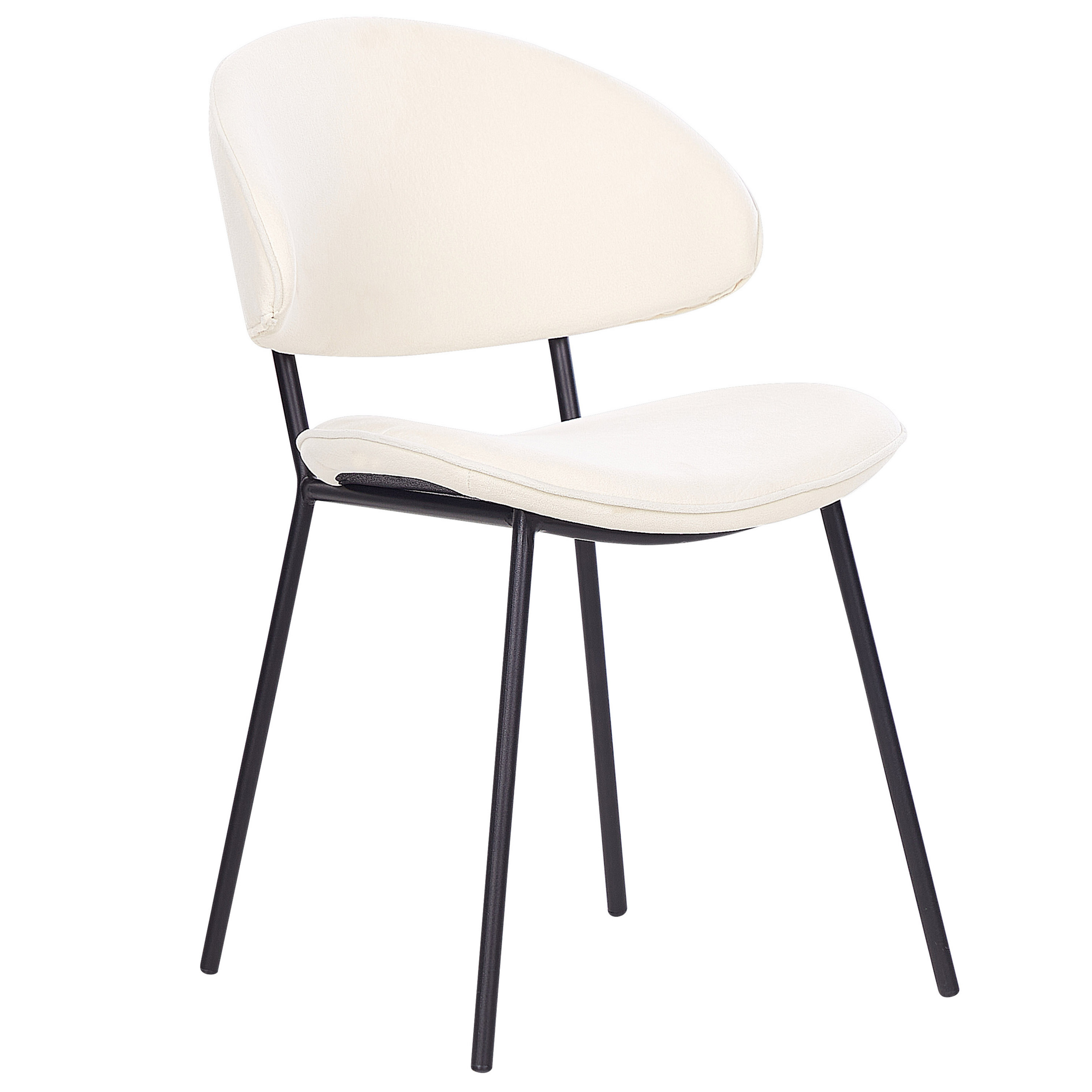 Set of 2 dining chairs KIANA Light Beige [4]