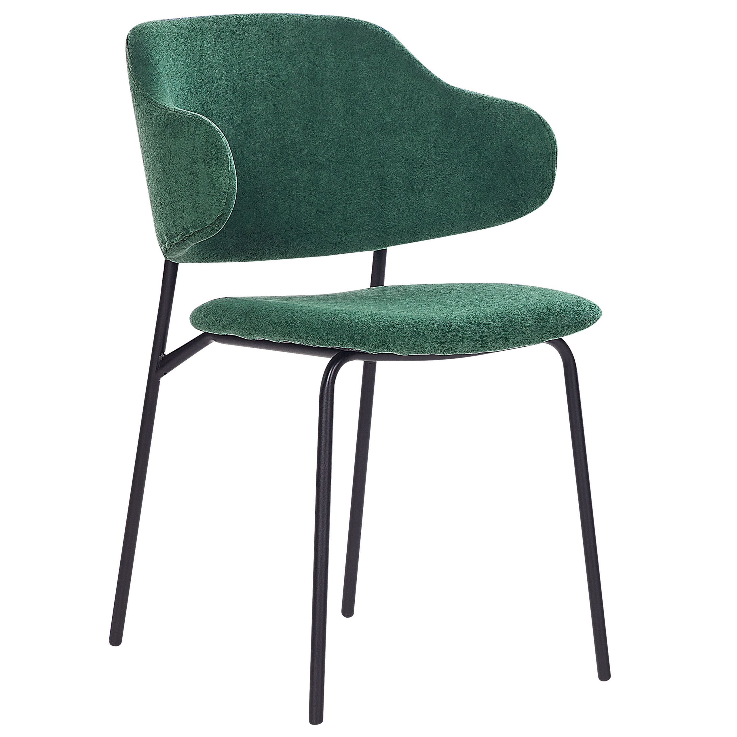 Set of 2 dining chairs KENAI Dark Green [4]