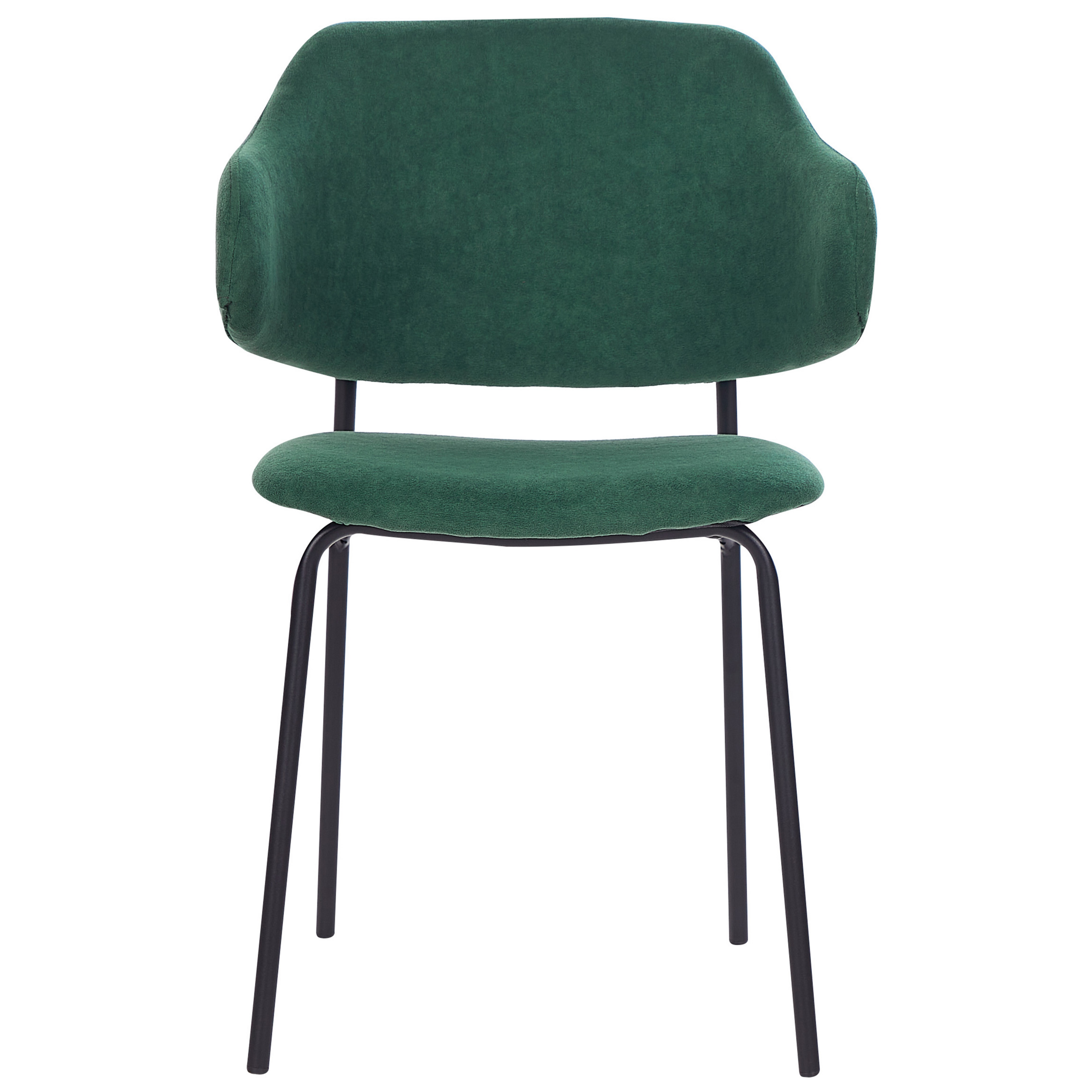 Set of 2 dining chairs KENAI Dark Green [5]