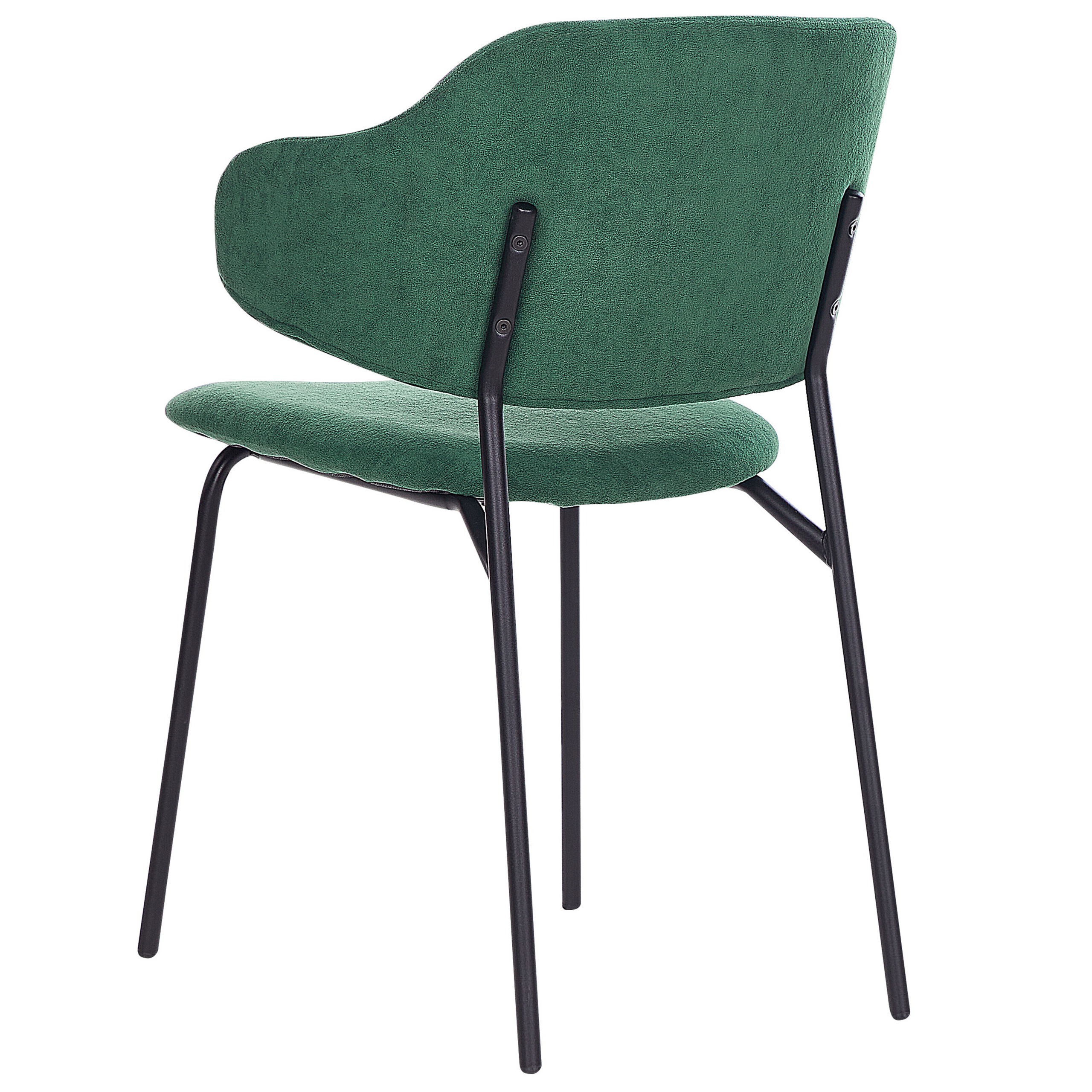 Set of 2 dining chairs KENAI Dark Green [6]