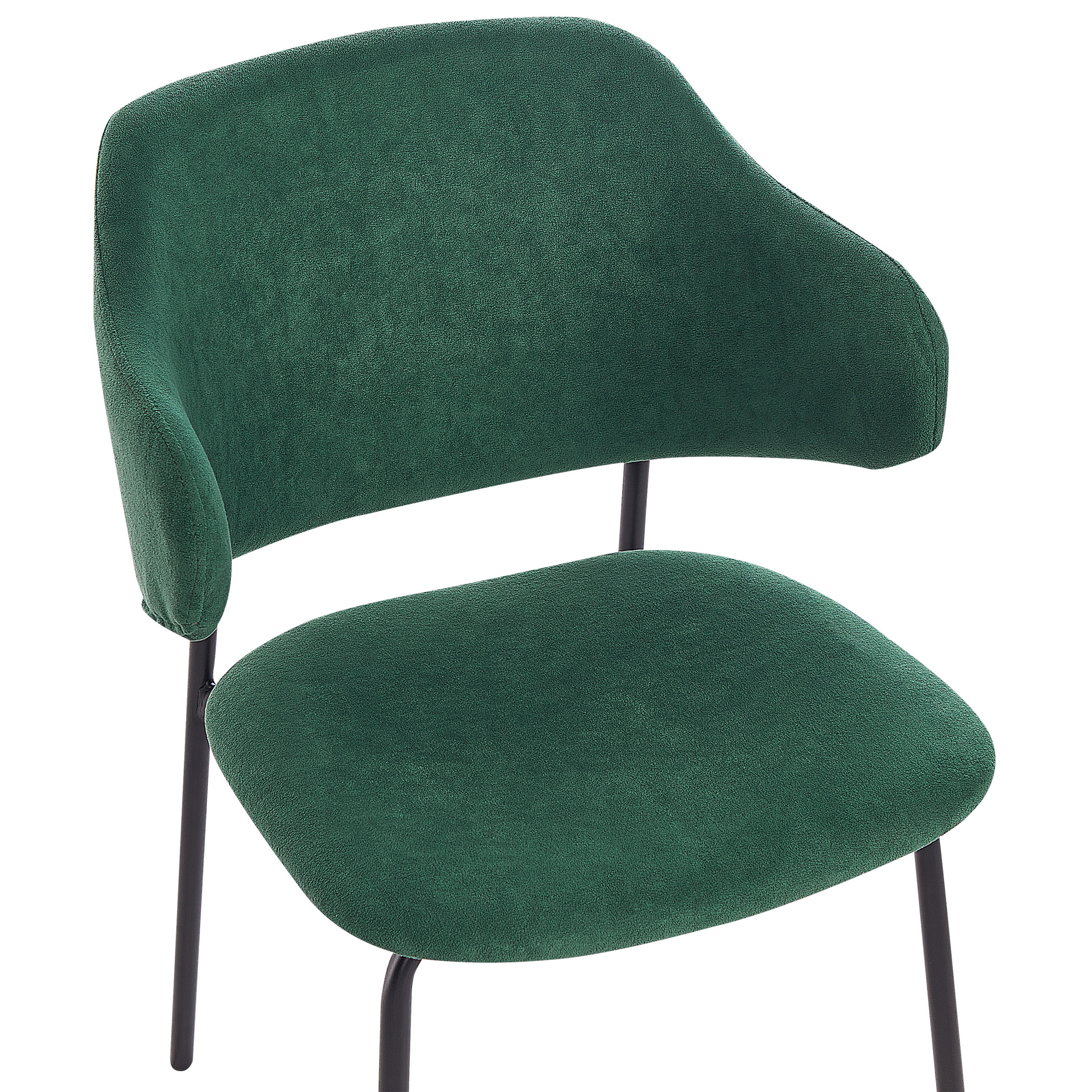 Set of 2 dining chairs KENAI Dark Green [7]