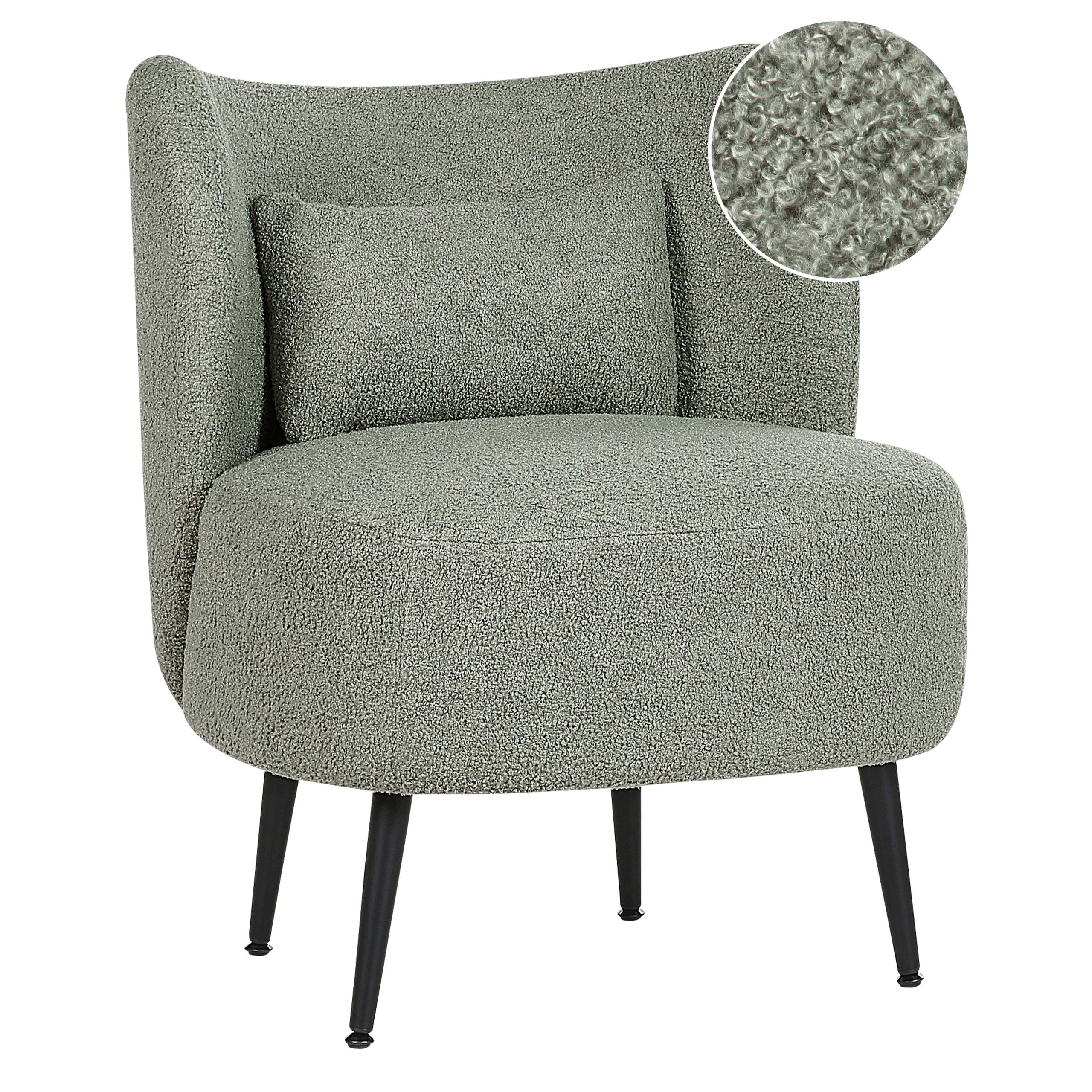 OTSBY Armchair Boucle Light Green [2]