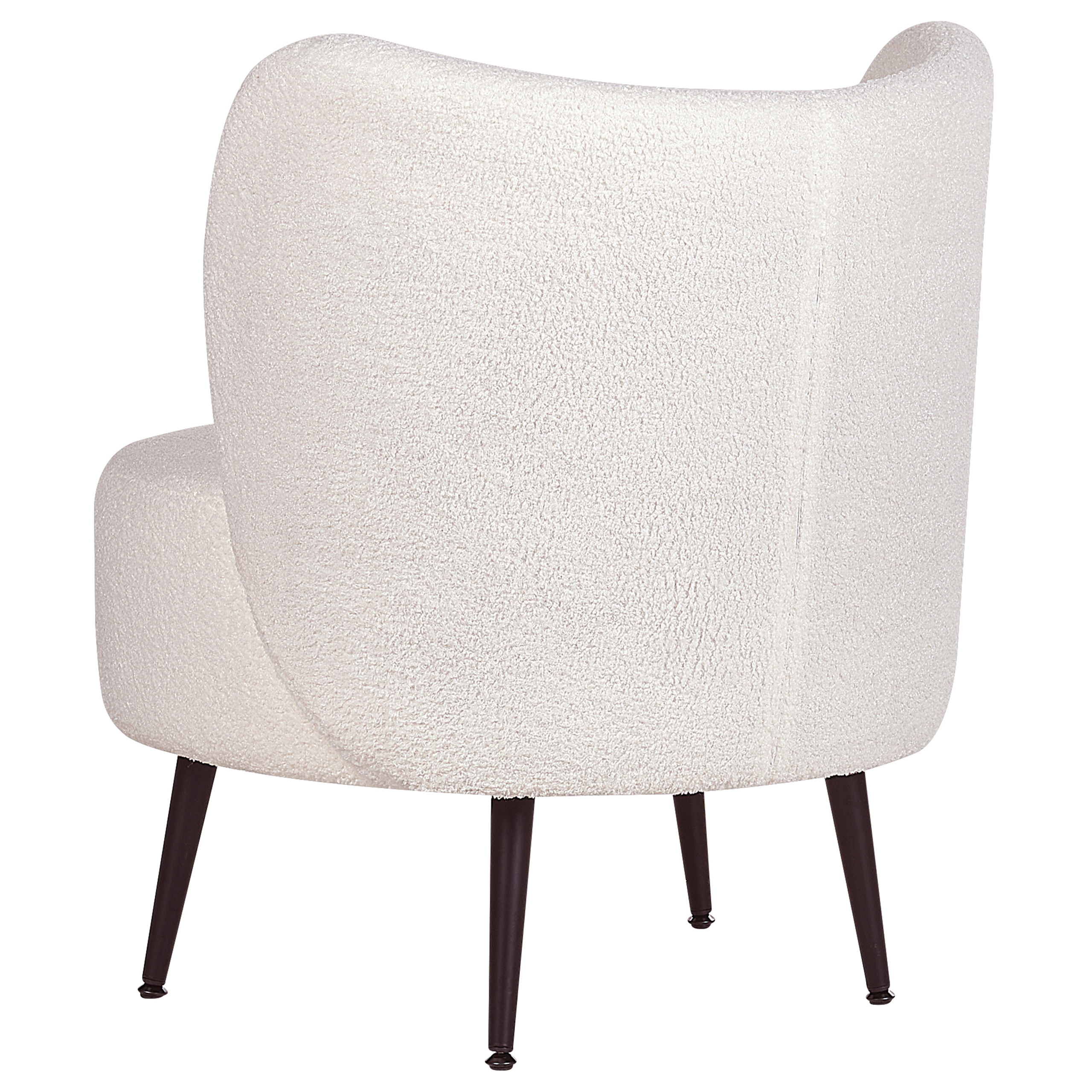 Fotoliu OTSBY Boucle Alb-murdar [6]