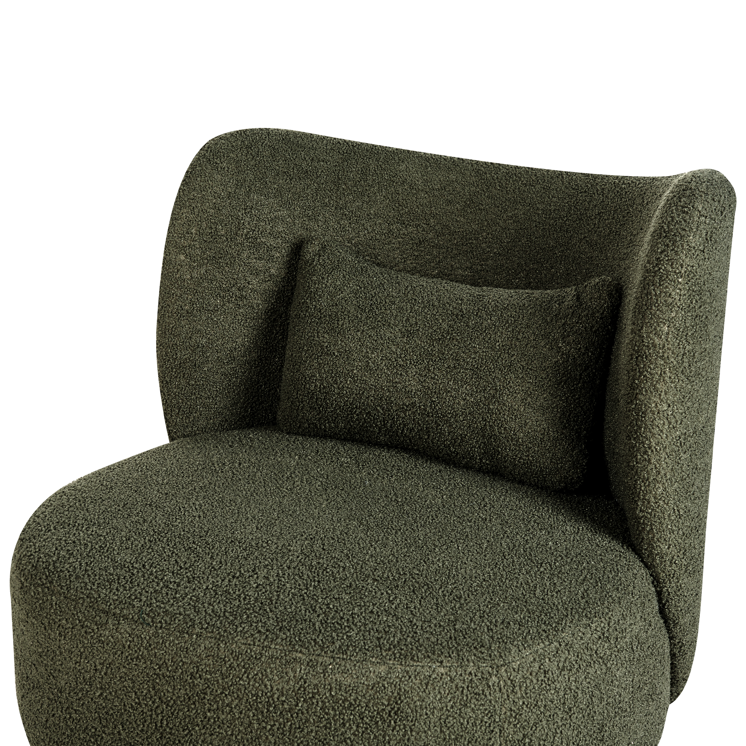 Fotoliu OTSBY Boucle Verde închis [7]