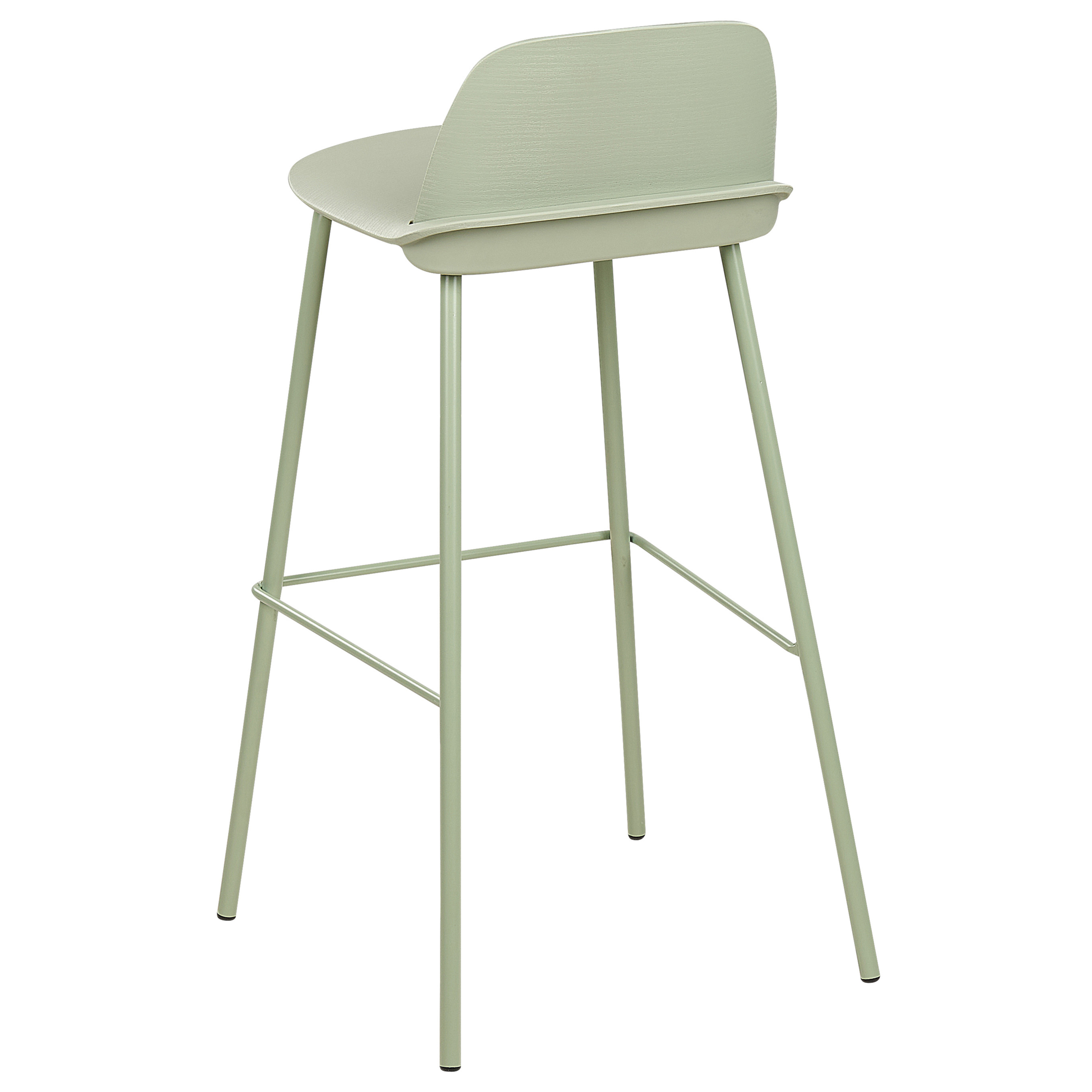 Set de 4 scaune de bar MORA Verde deschis [6]