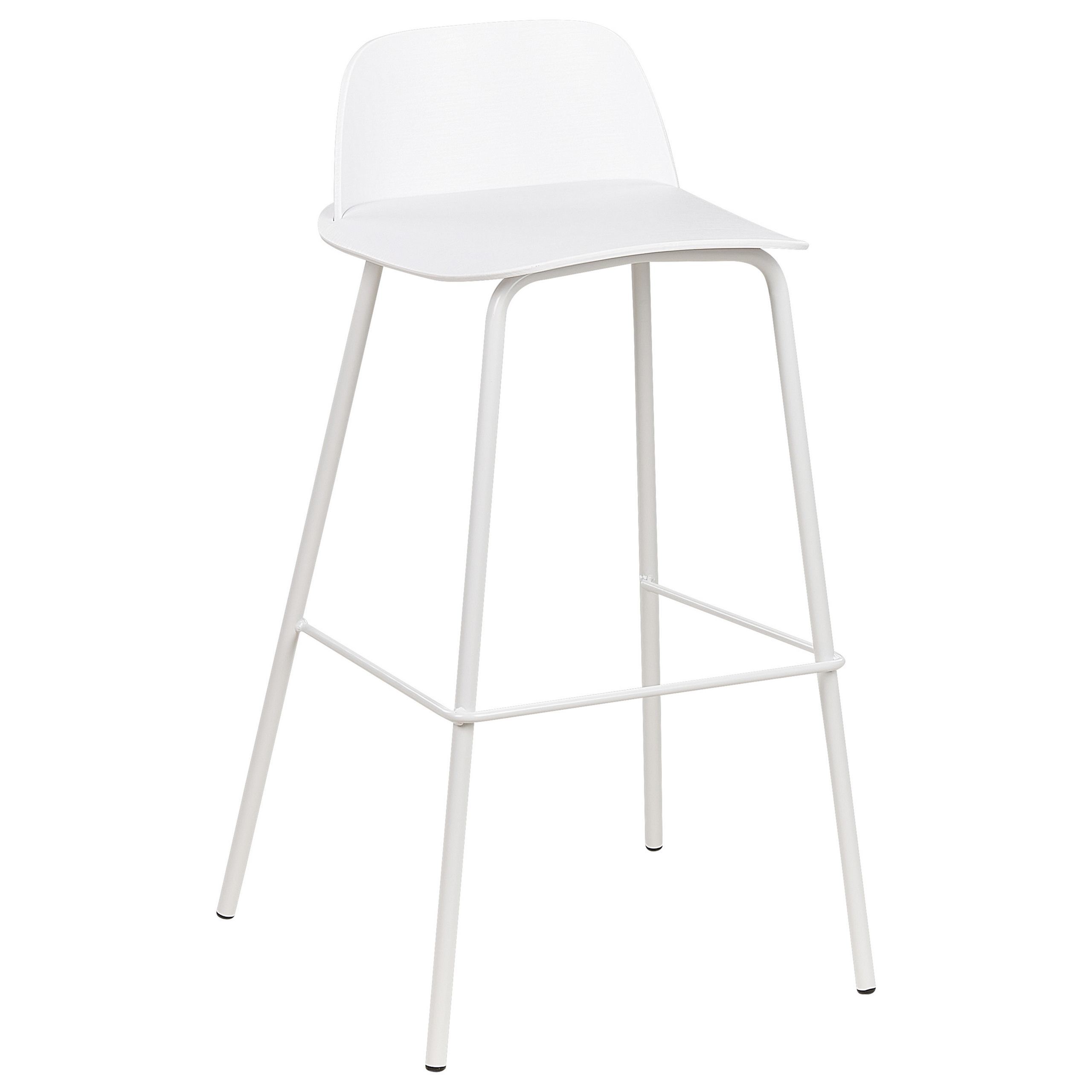 Set of 4 bar stools MORA White [4]