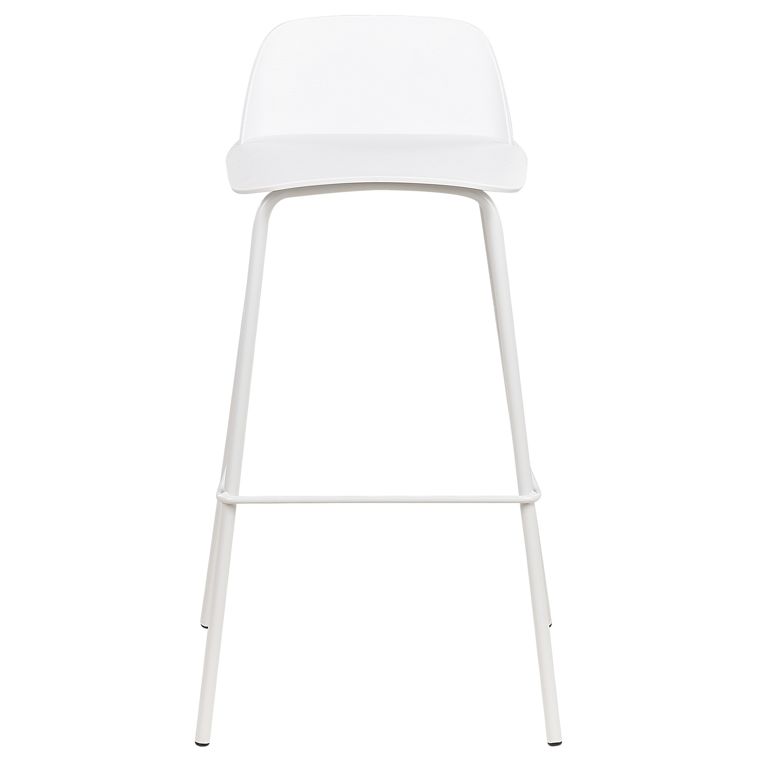 Set of 4 bar stools MORA White [5]