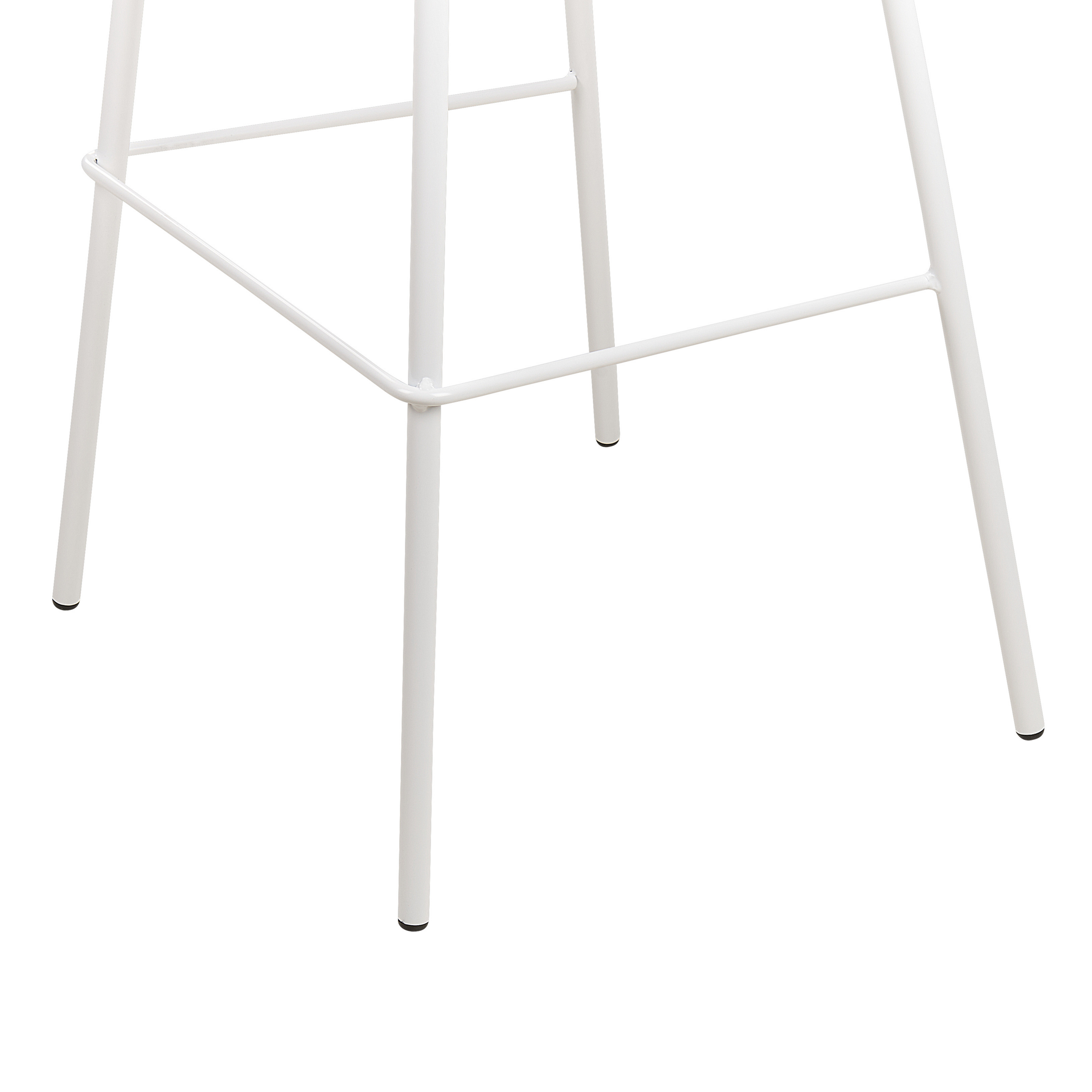Set of 4 bar stools MORA White [8]