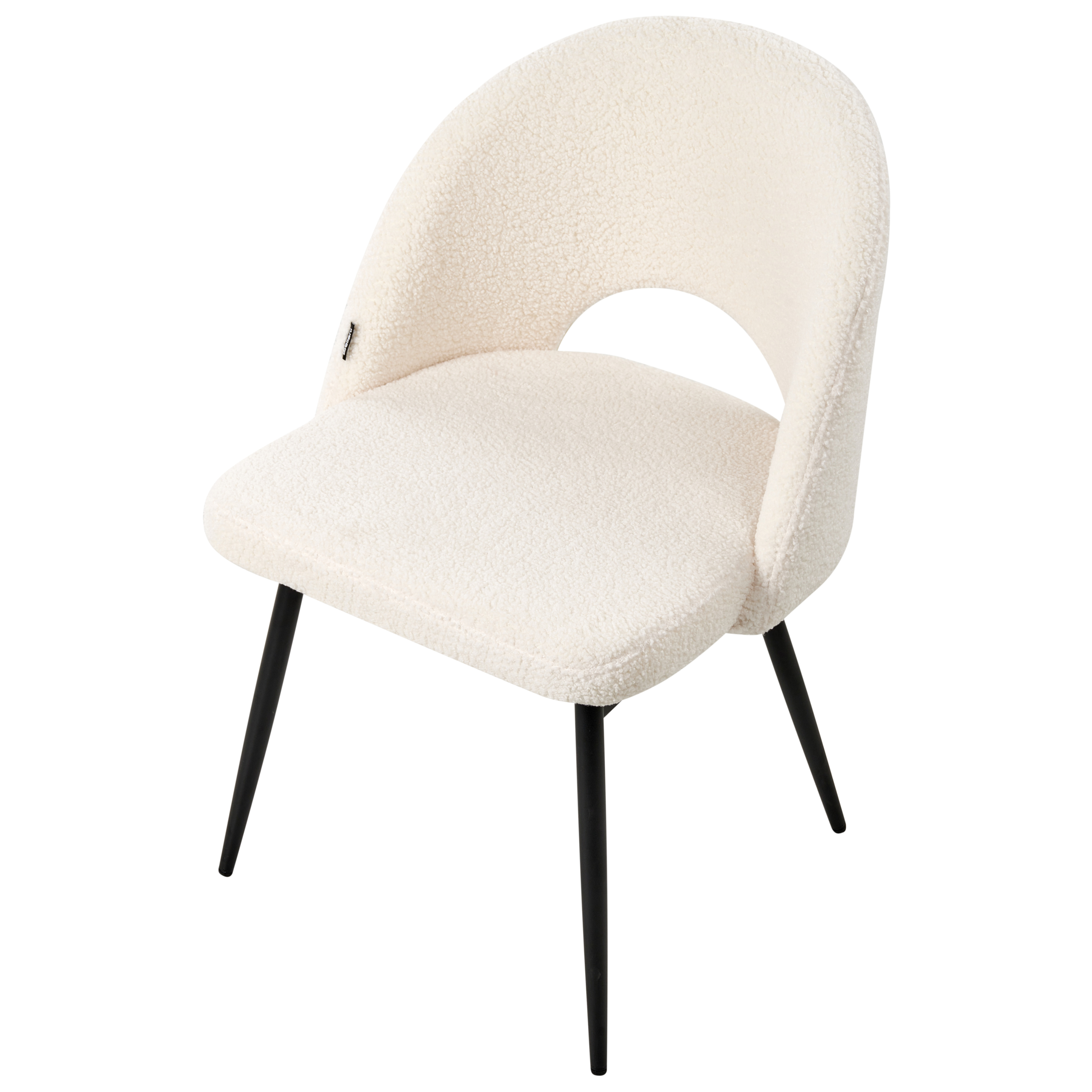 Set de 2 scaune dining ONAGA  Boucle Alb [8]