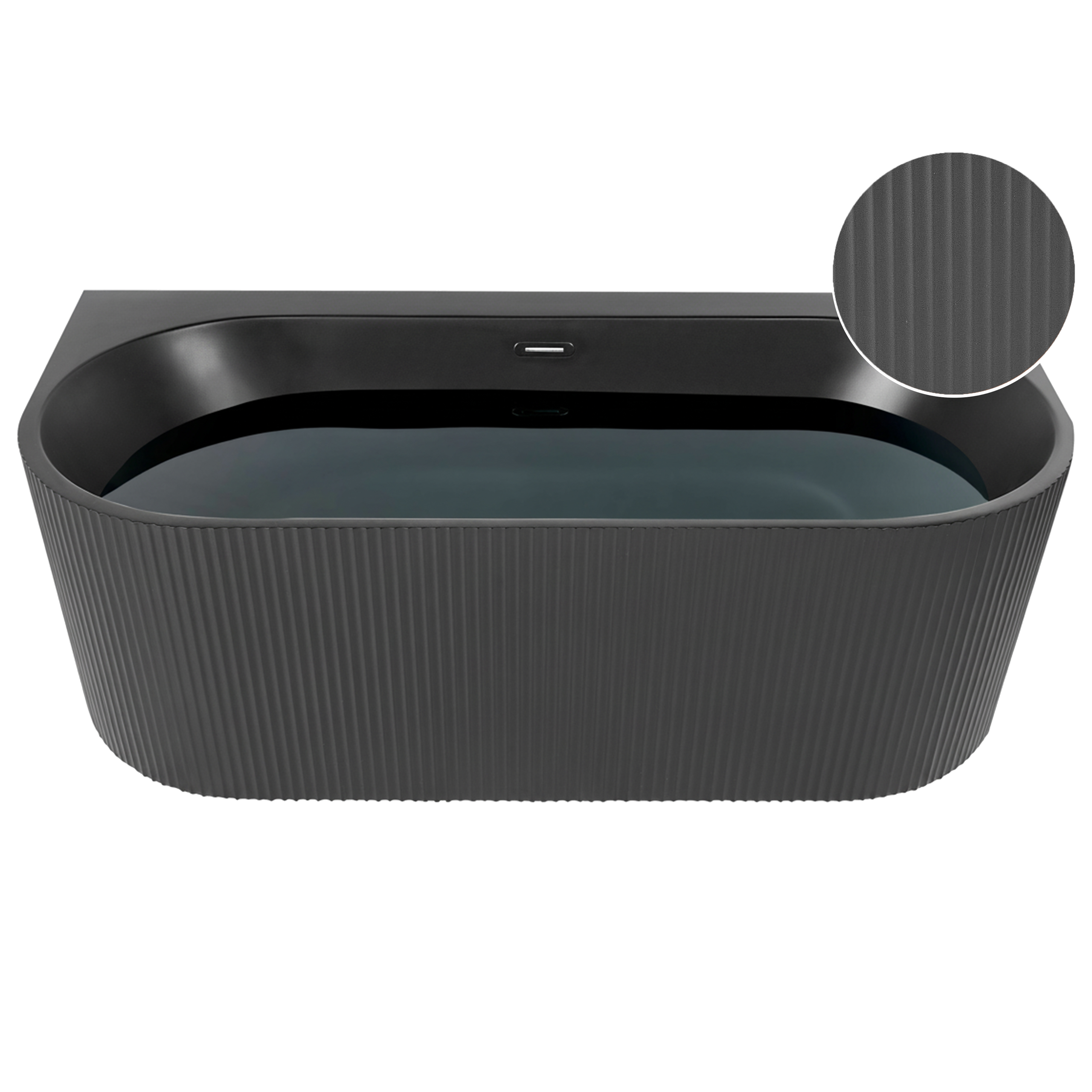 Cadă GOCTA 170 x 80 cm Negru [2]