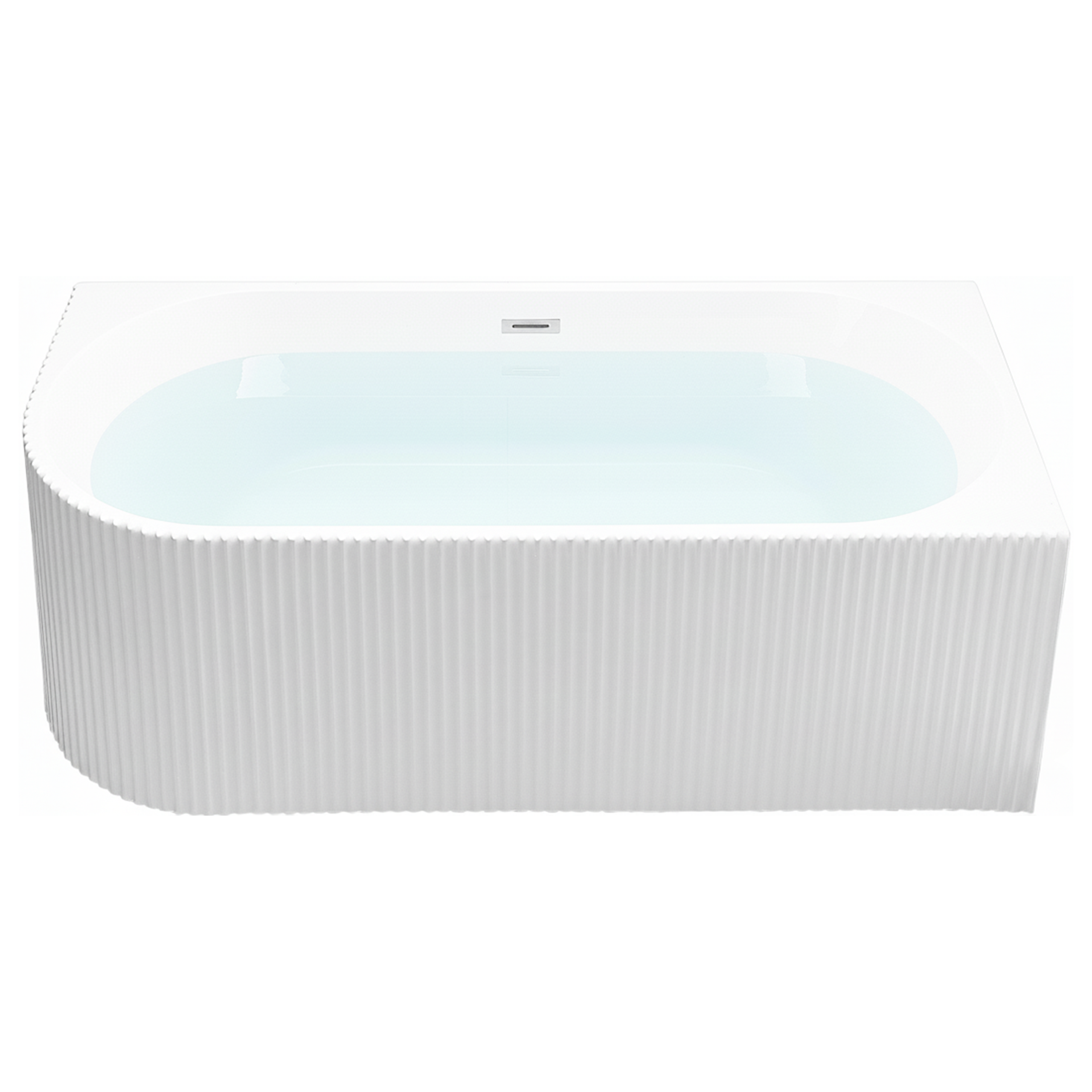 Cadă pe colț GOCTA Stânga 169 x 80 cm Alb [2]