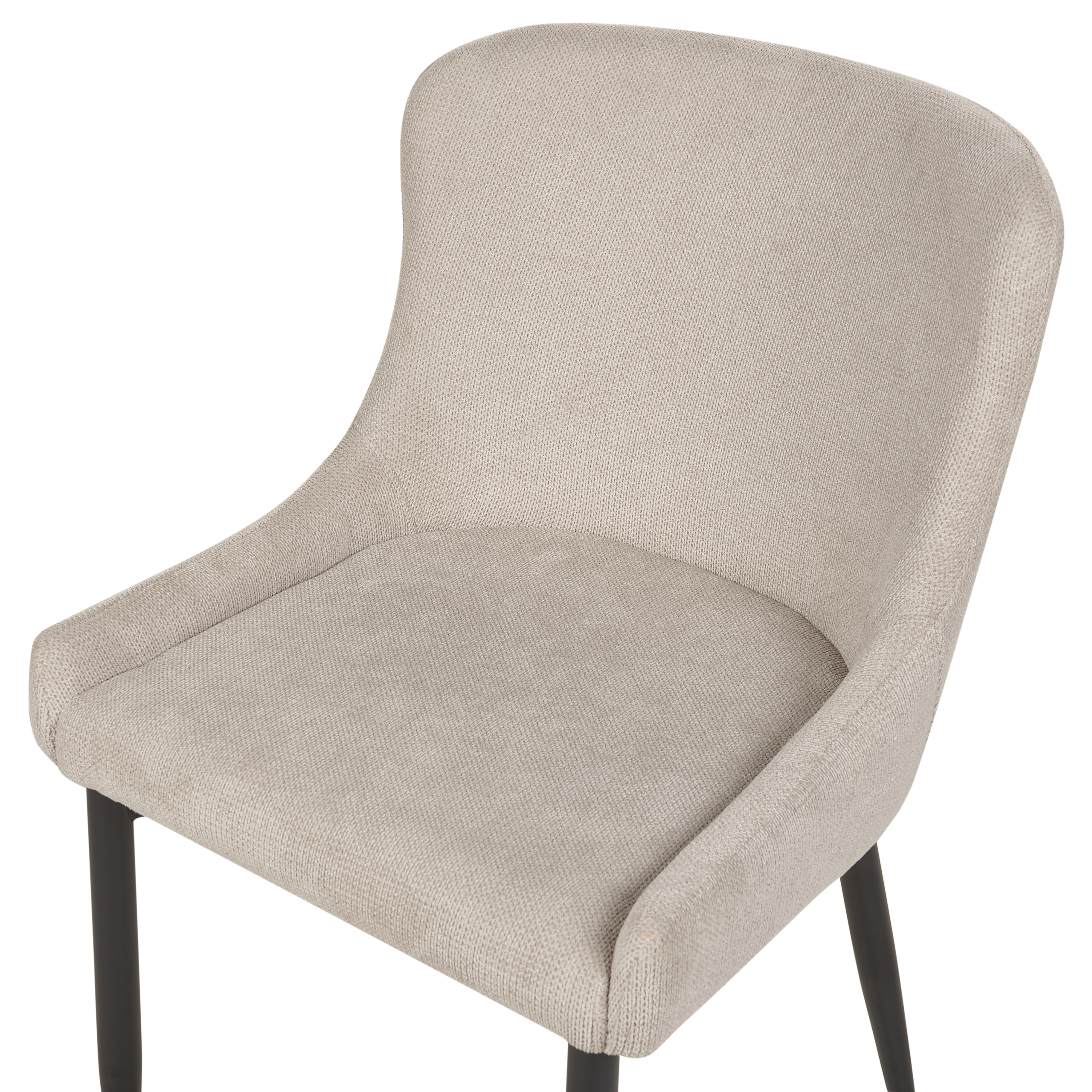 Set of 2 dining chairs EVERLY Light Beige [7]