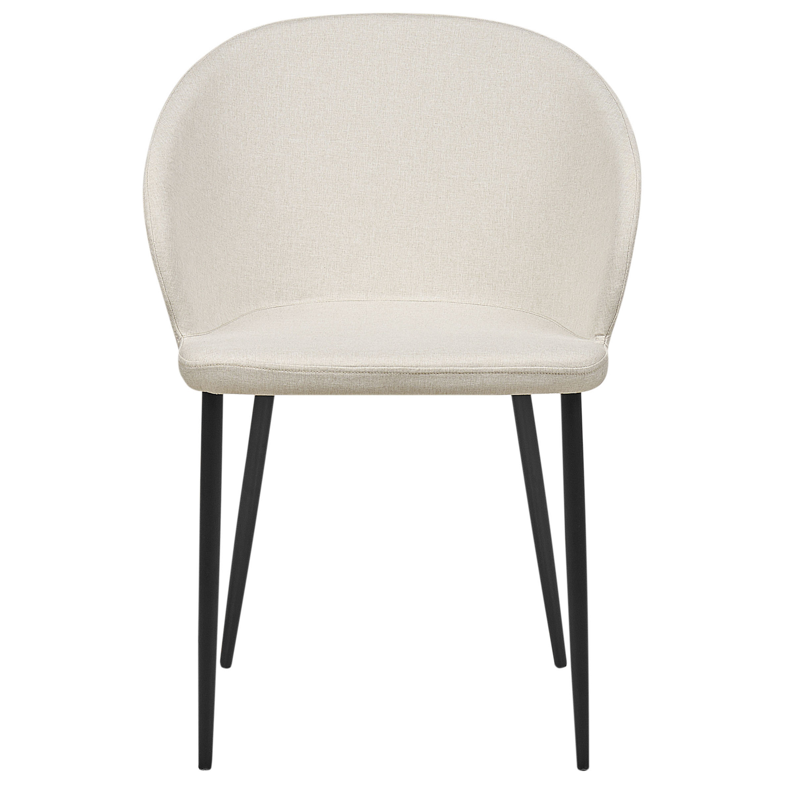 Set de 2 scaune dining MASON Bej deschis [5]