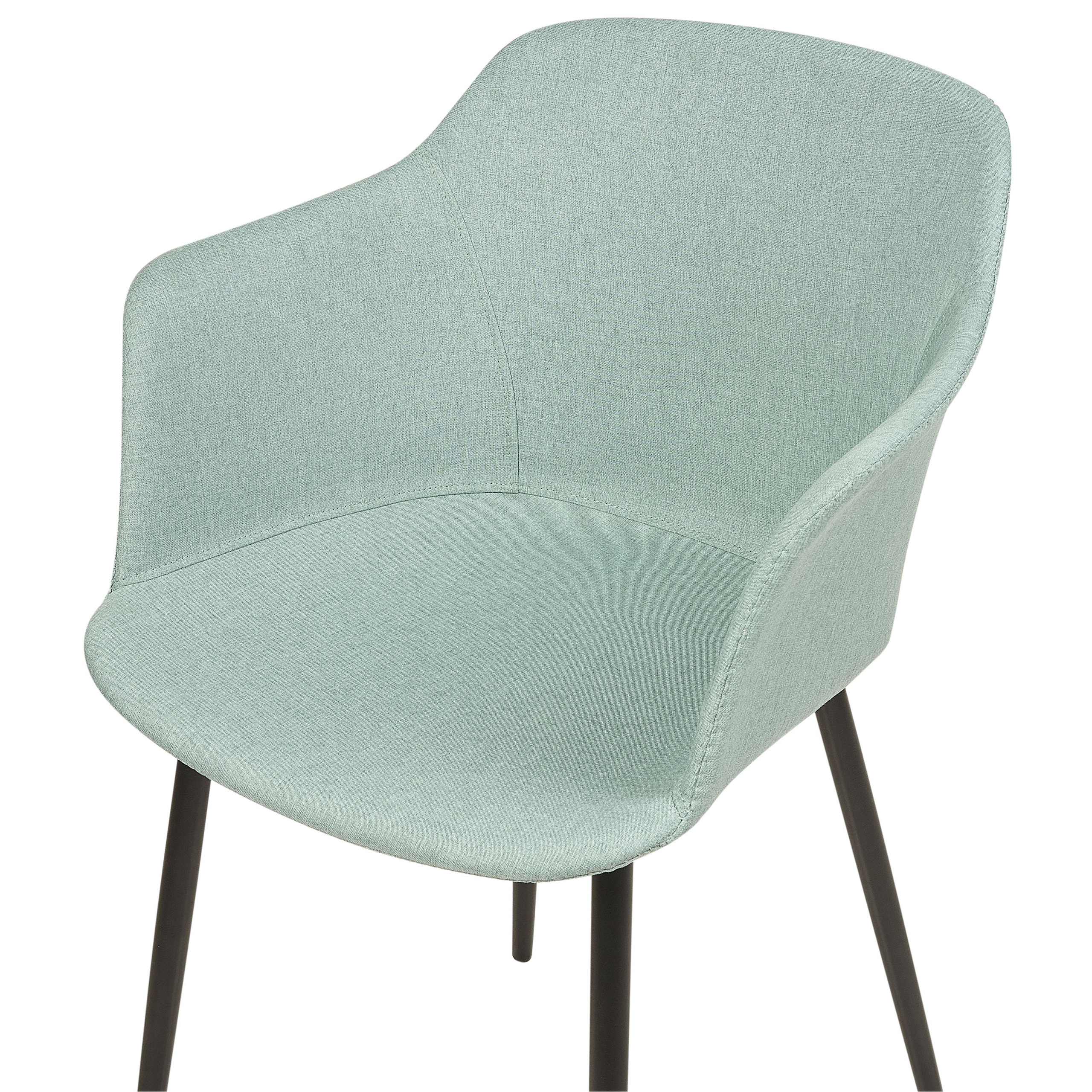 Set of 2 dining chairs ELIM Mint Green [7]