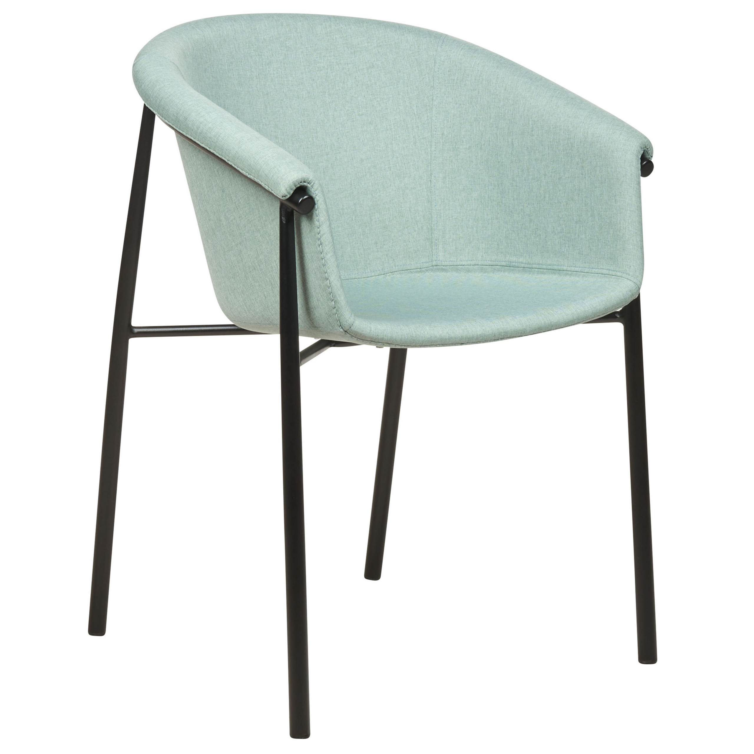 Set of 2 AMES Dining Chairs Mint Green [4]