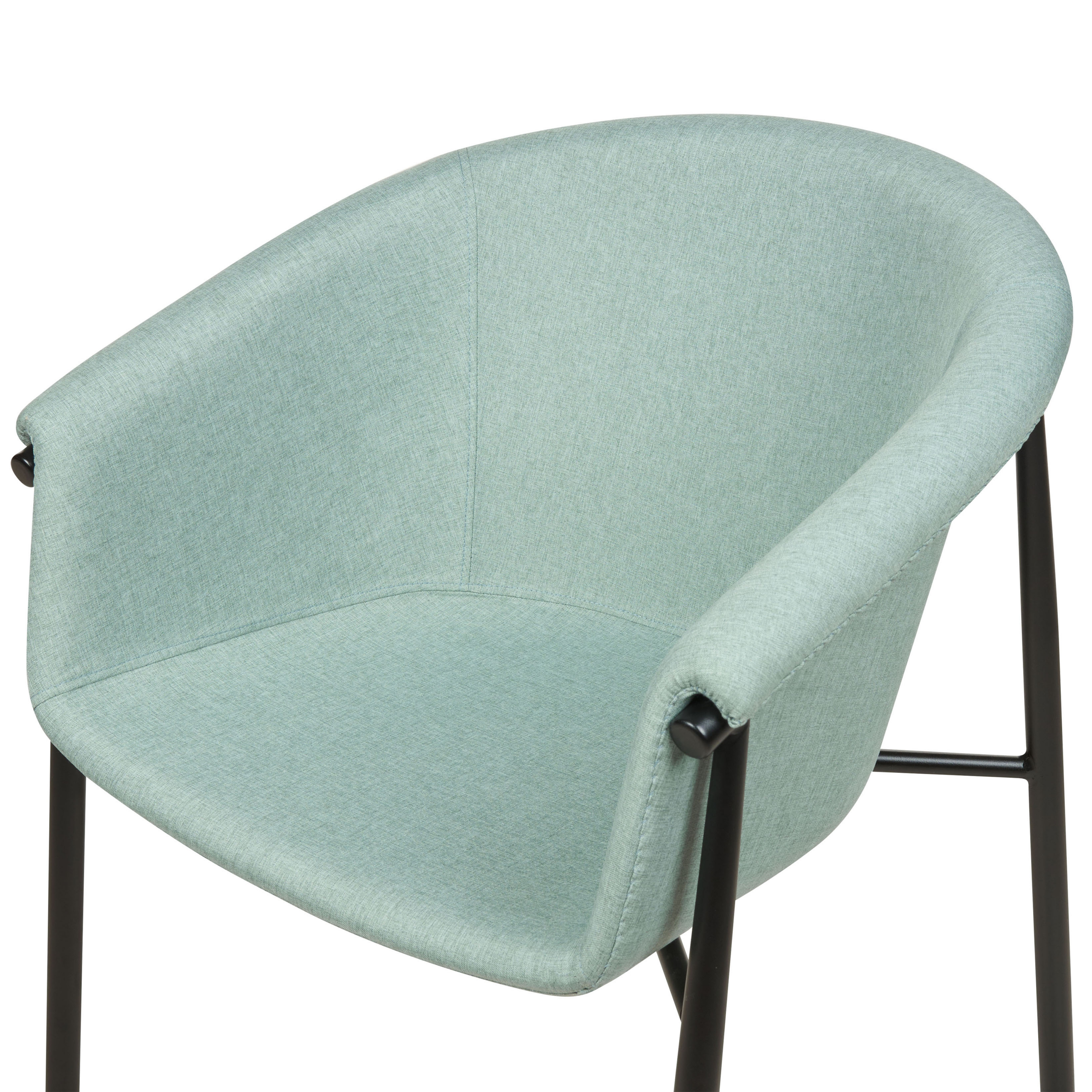 Set of 2 AMES Dining Chairs Mint Green [7]