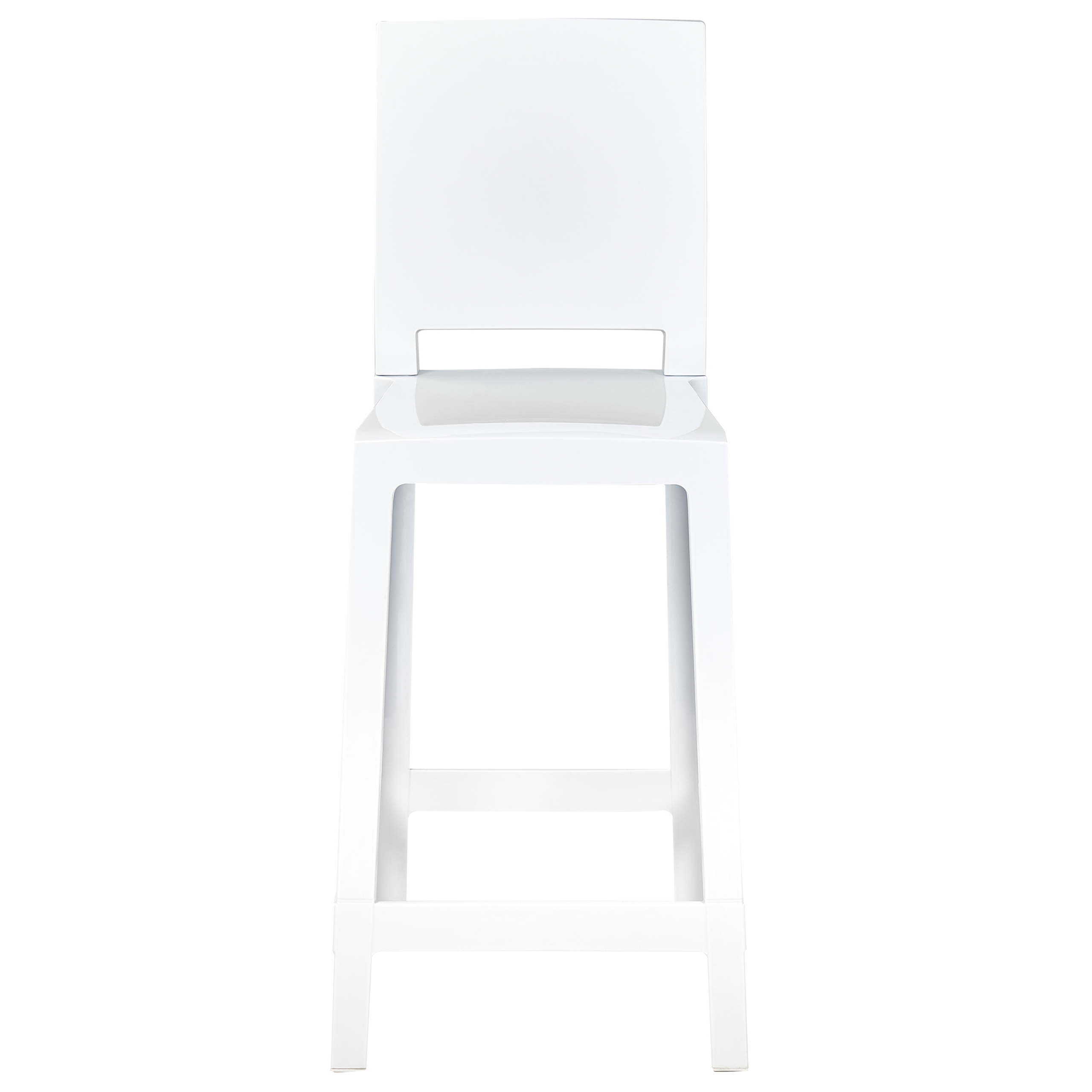 Set de 2 scaune de bar WELLINGTON Alb [5]