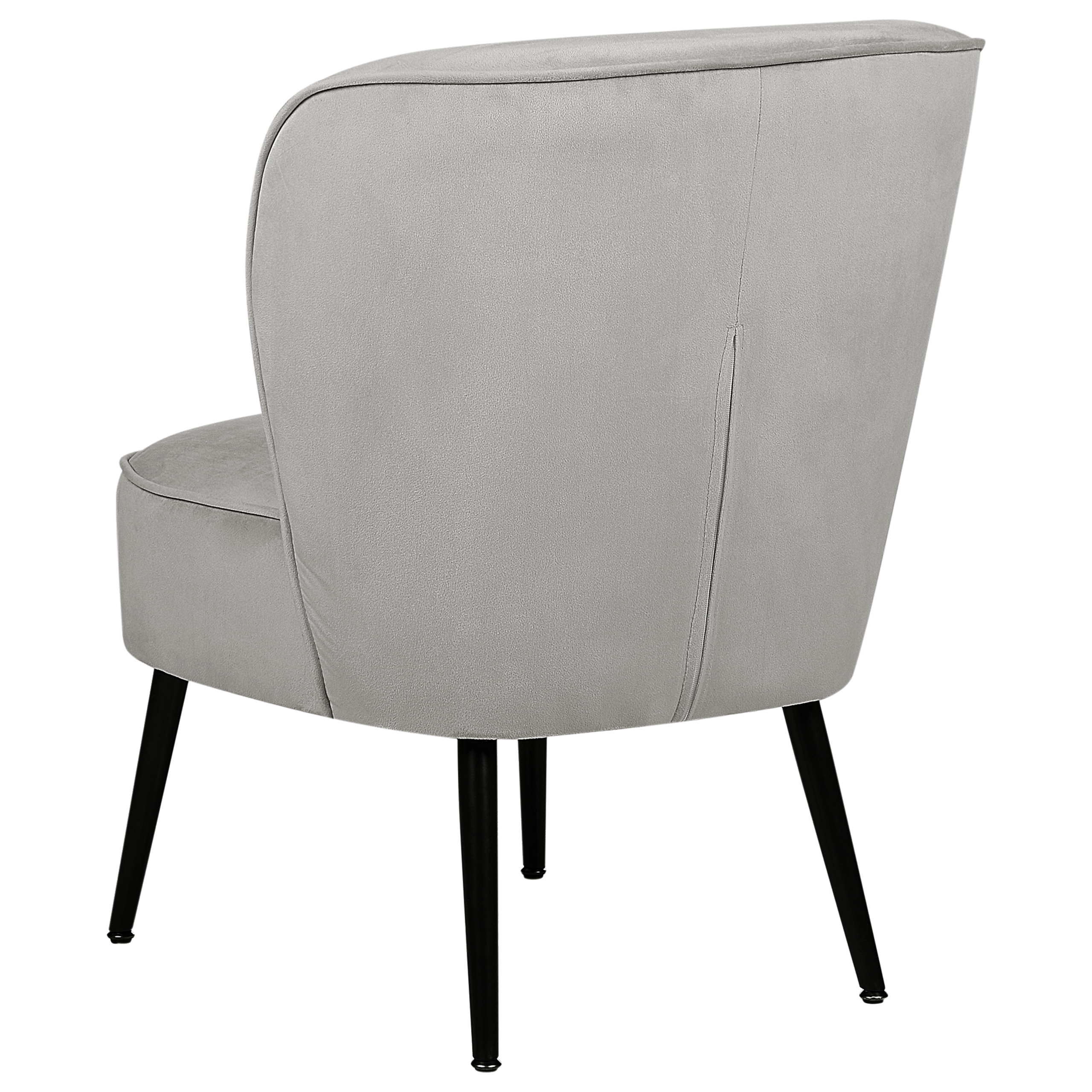 VOSS armchair Velvet Light grey [5]