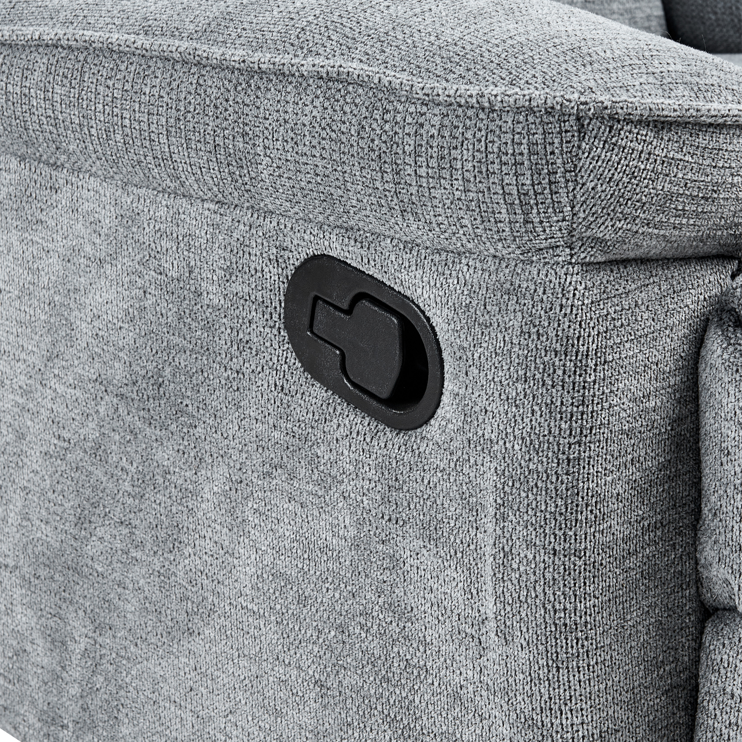 Recliner armchair EVERTON Retractable footrest Grey [8]