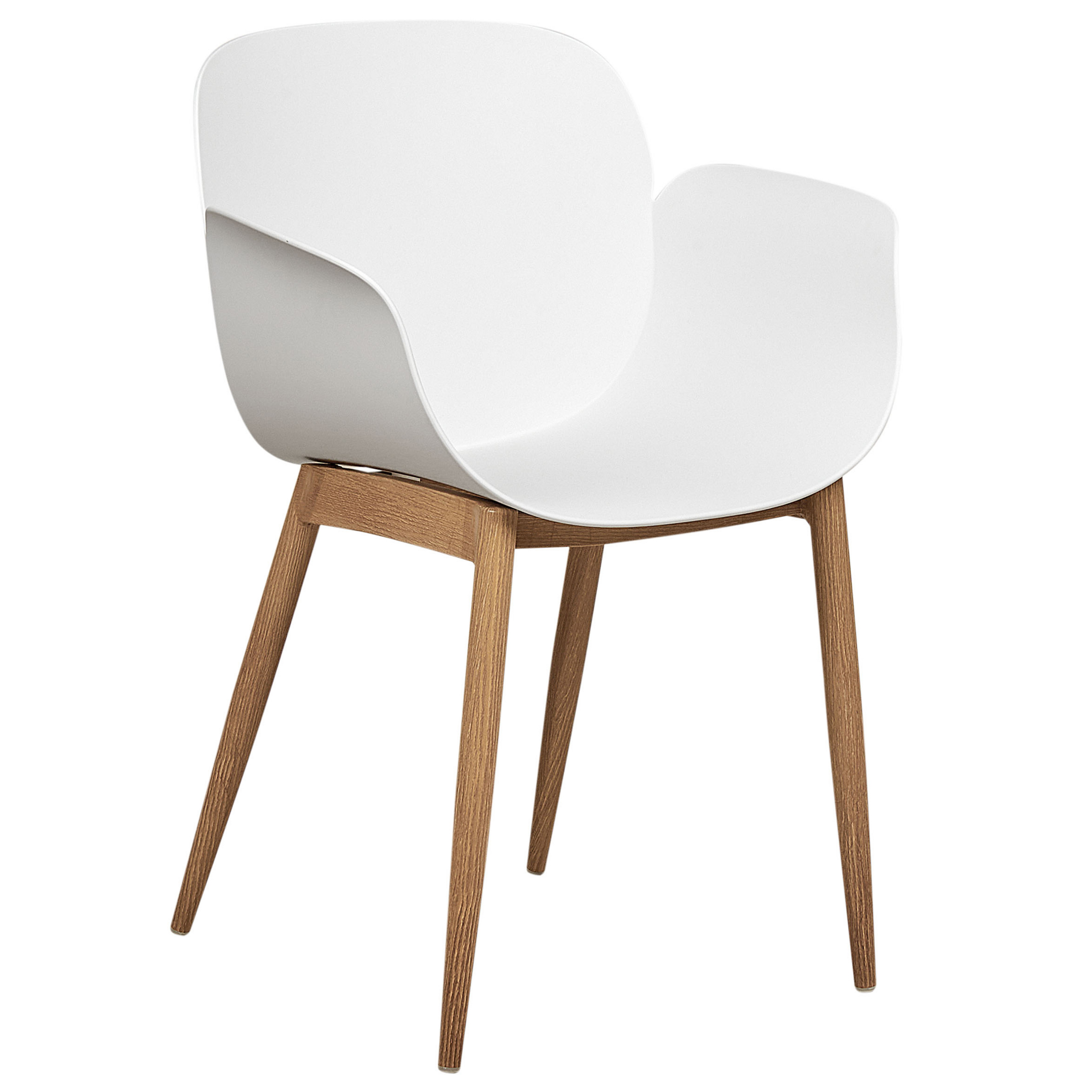 Set de 2 scaune dining ABILENE Alb [4]