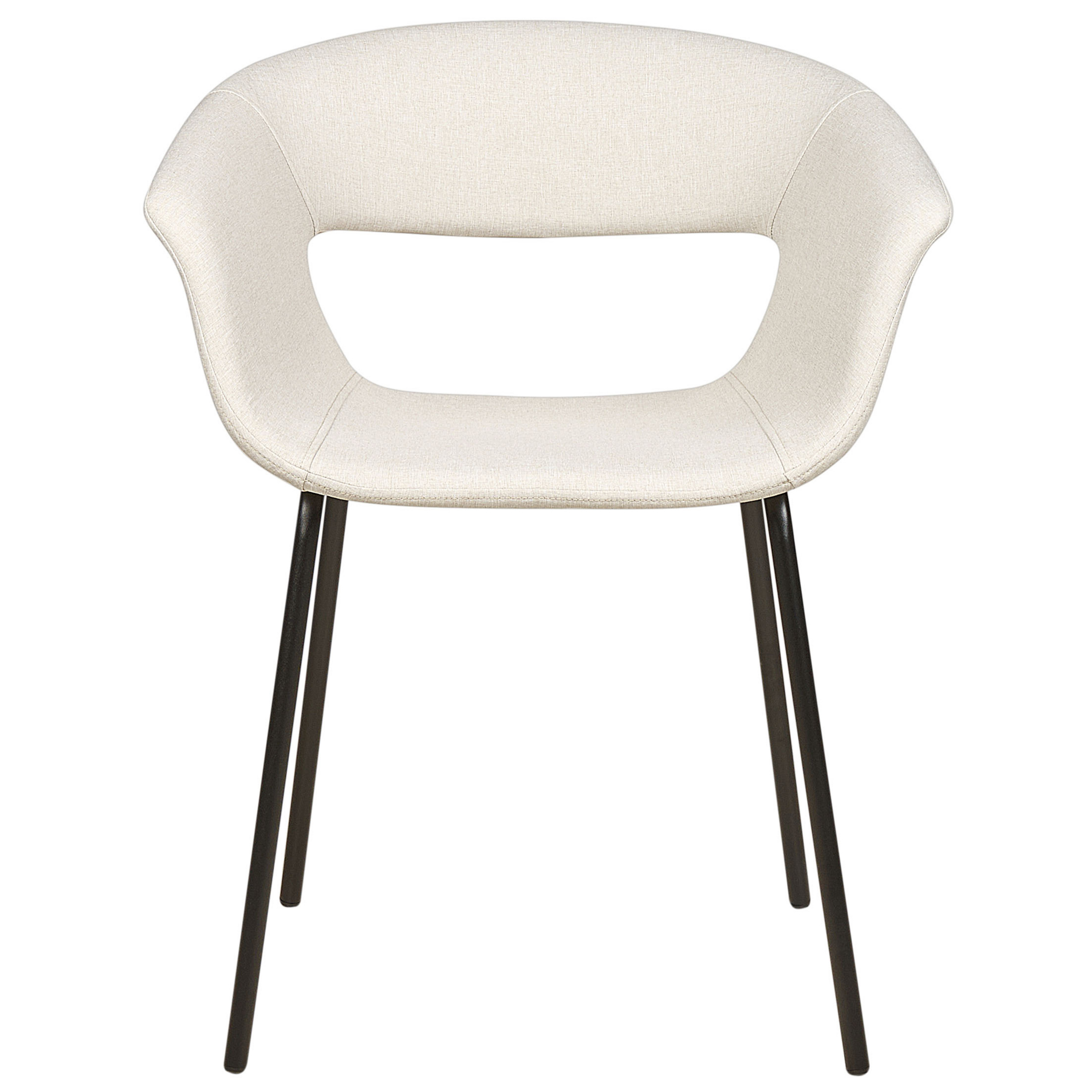 Set de 2 scaune dining ELMA Bej deschis [5]