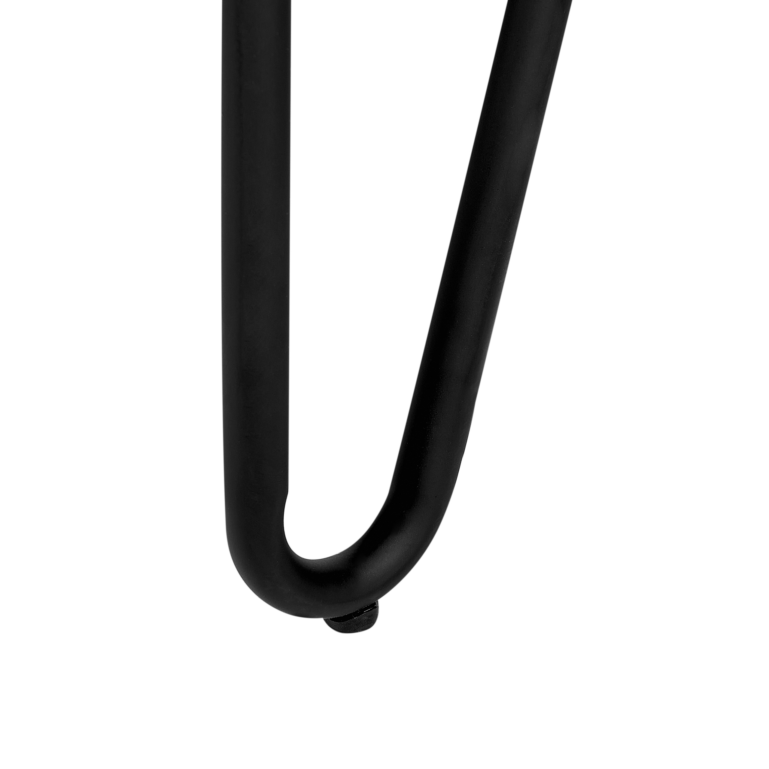 Set de 2 scaune dining NELKO Boucle Alb-murdar [9]