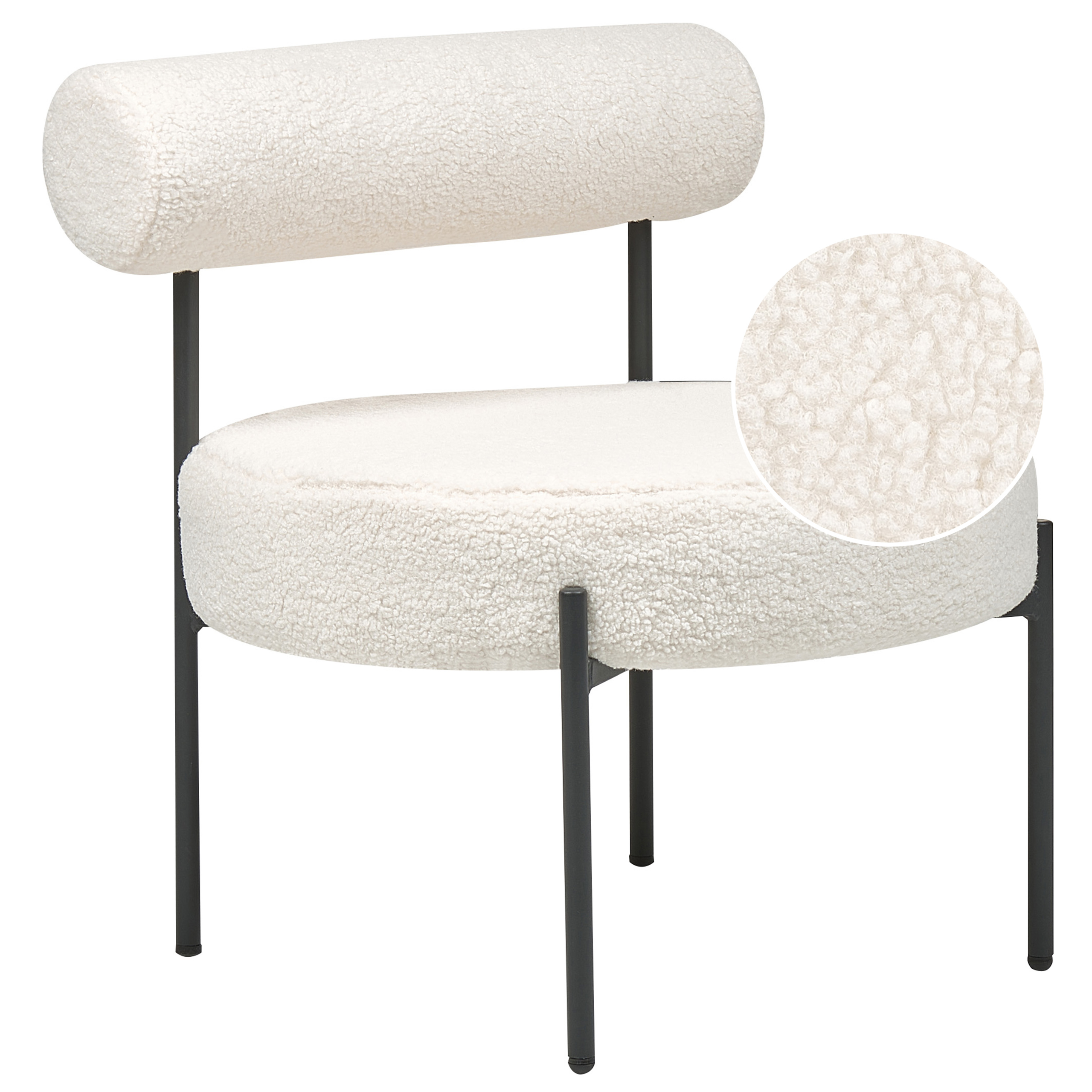 Fotoliu ALPHA Boucle Alb [2]