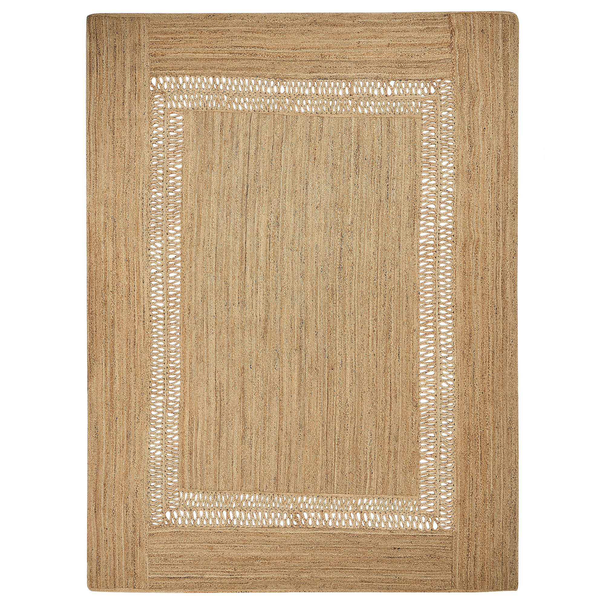 Covor YENIKOY Bej 300 x 400 cm Iută [4]