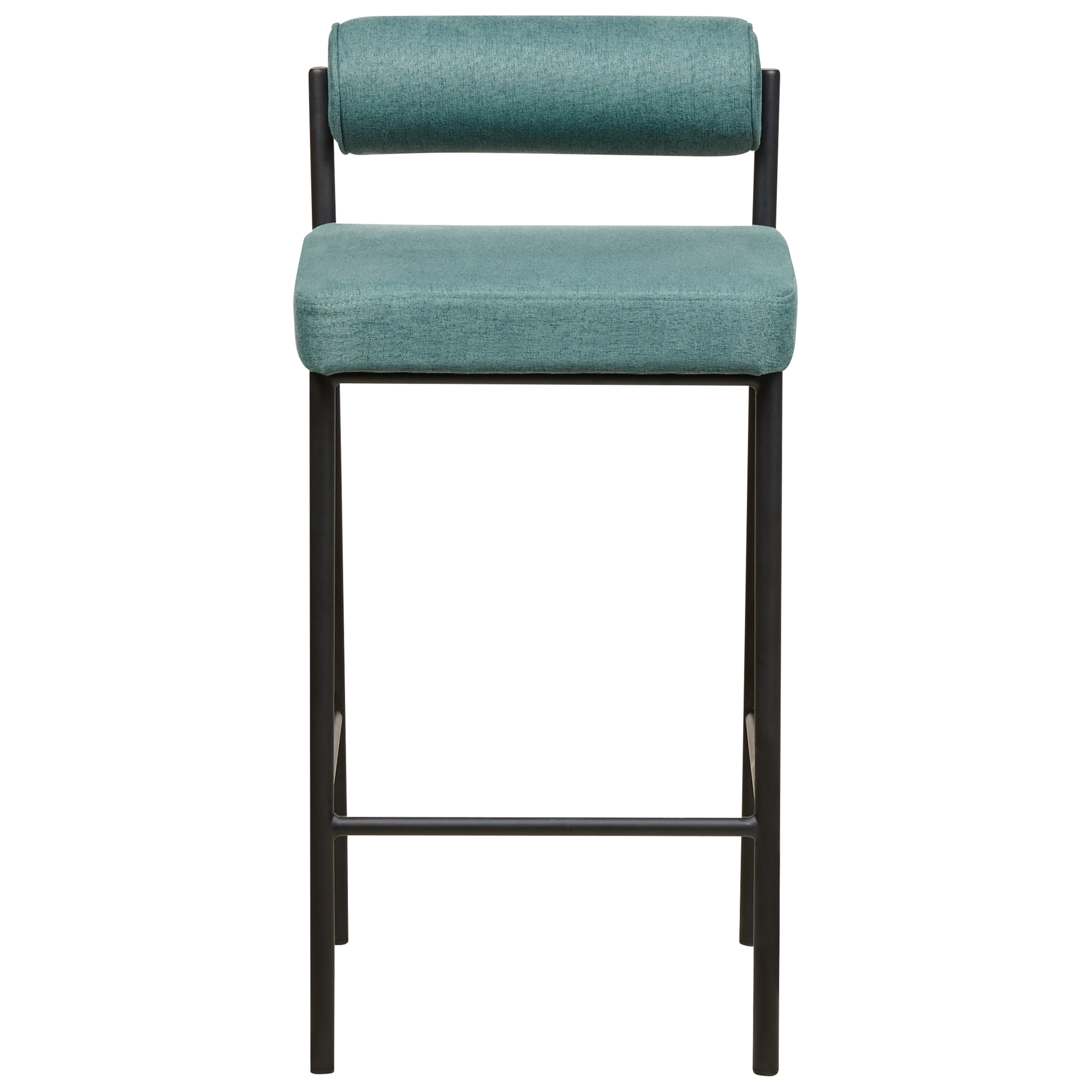 Set of 2 AMAYA Bar Stools Green Blue [5]